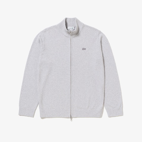 ブークレー スタンドジップニットカーディガン