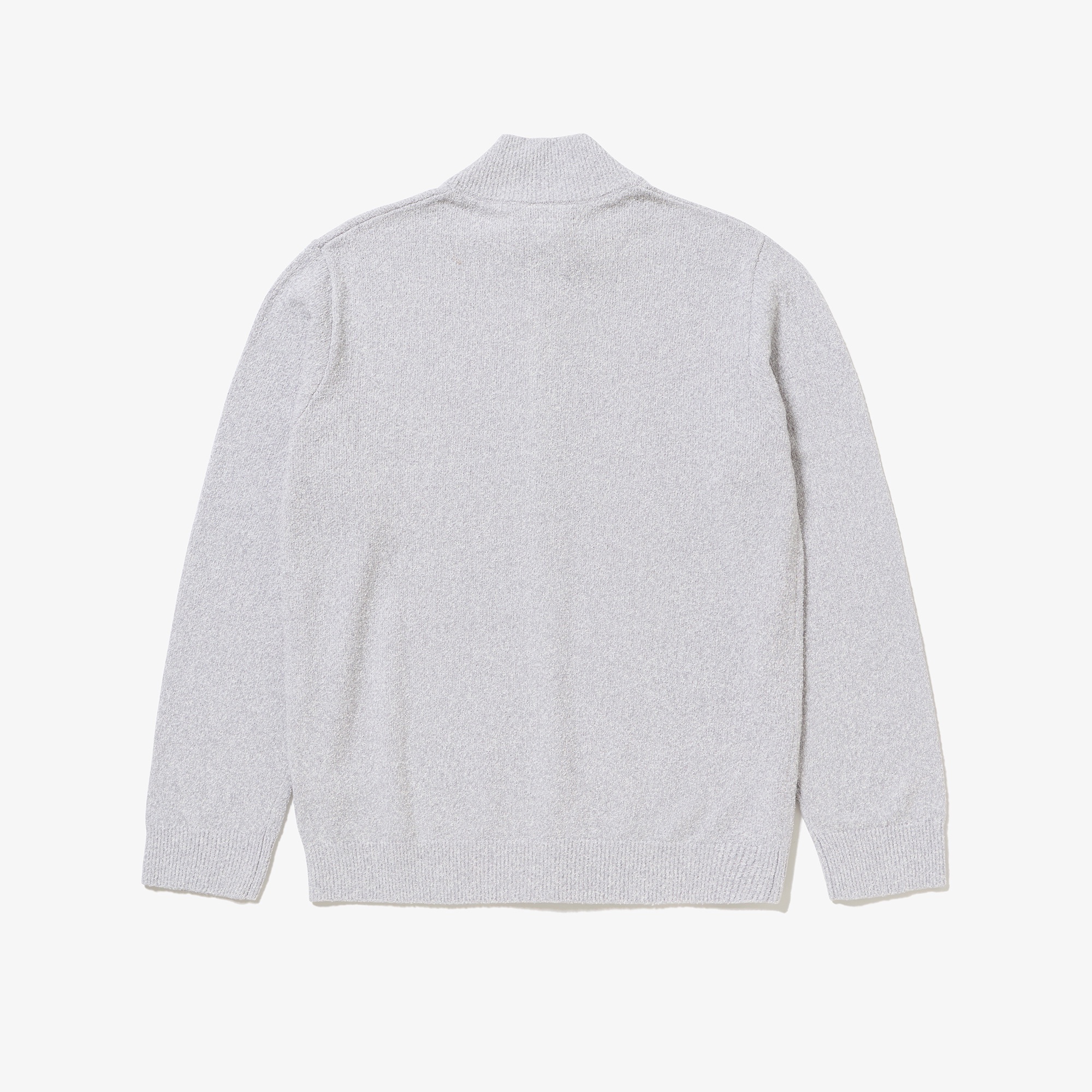 ブークレー スタンドジップニットカーディガン