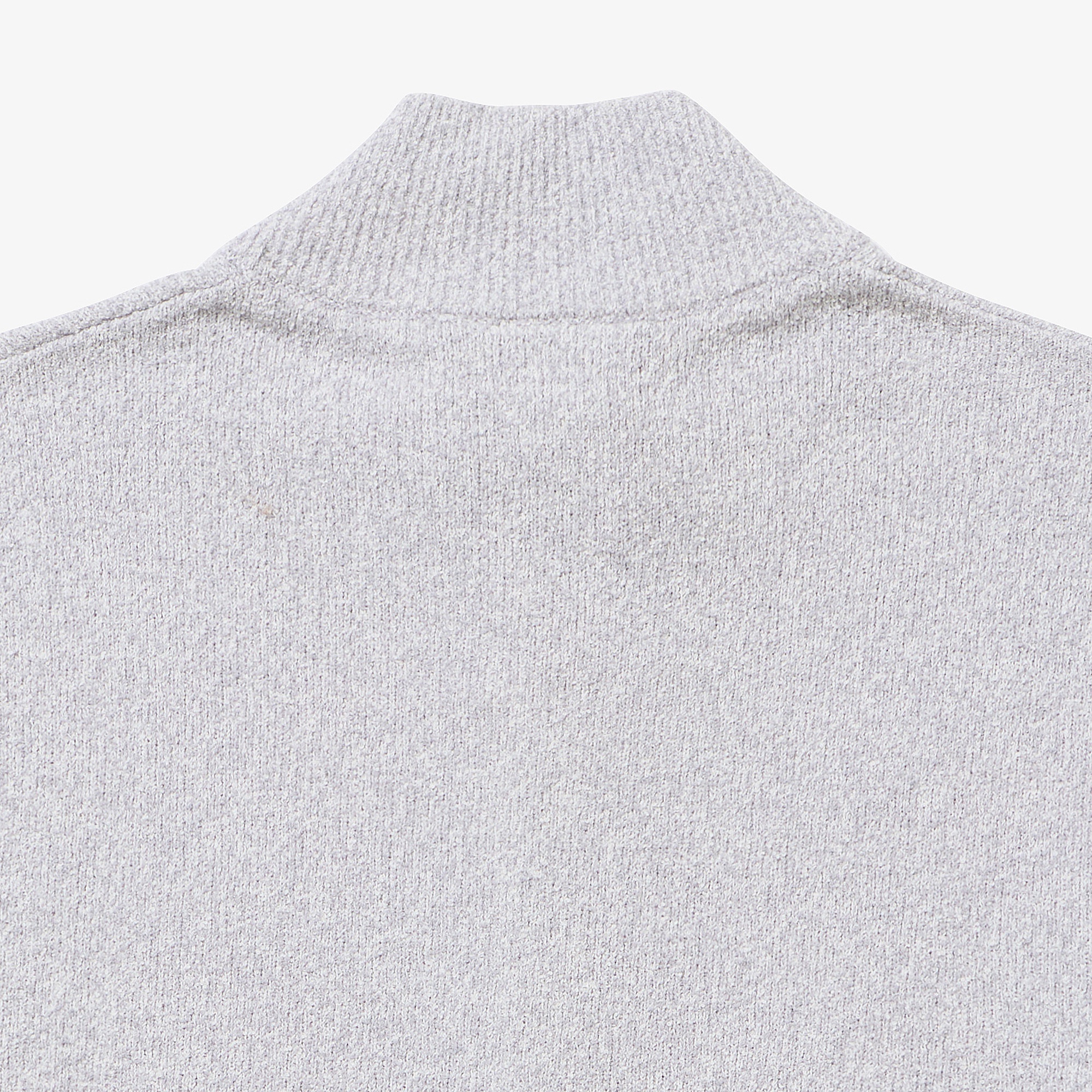 ブークレー スタンドジップニットカーディガン