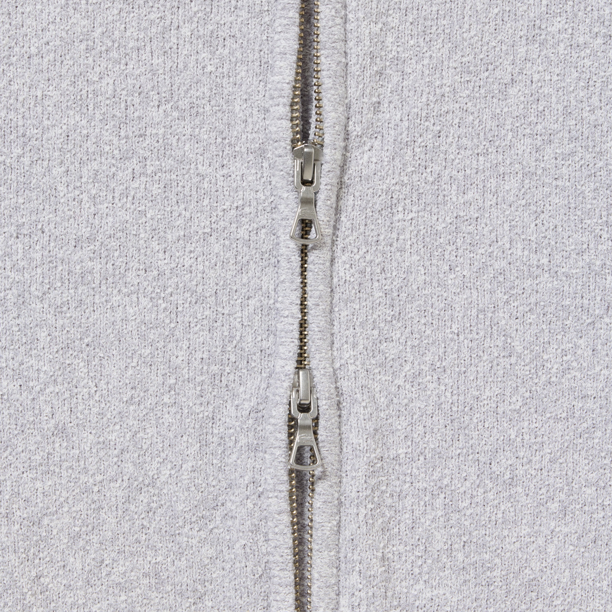 ブークレー スタンドジップニットカーディガン