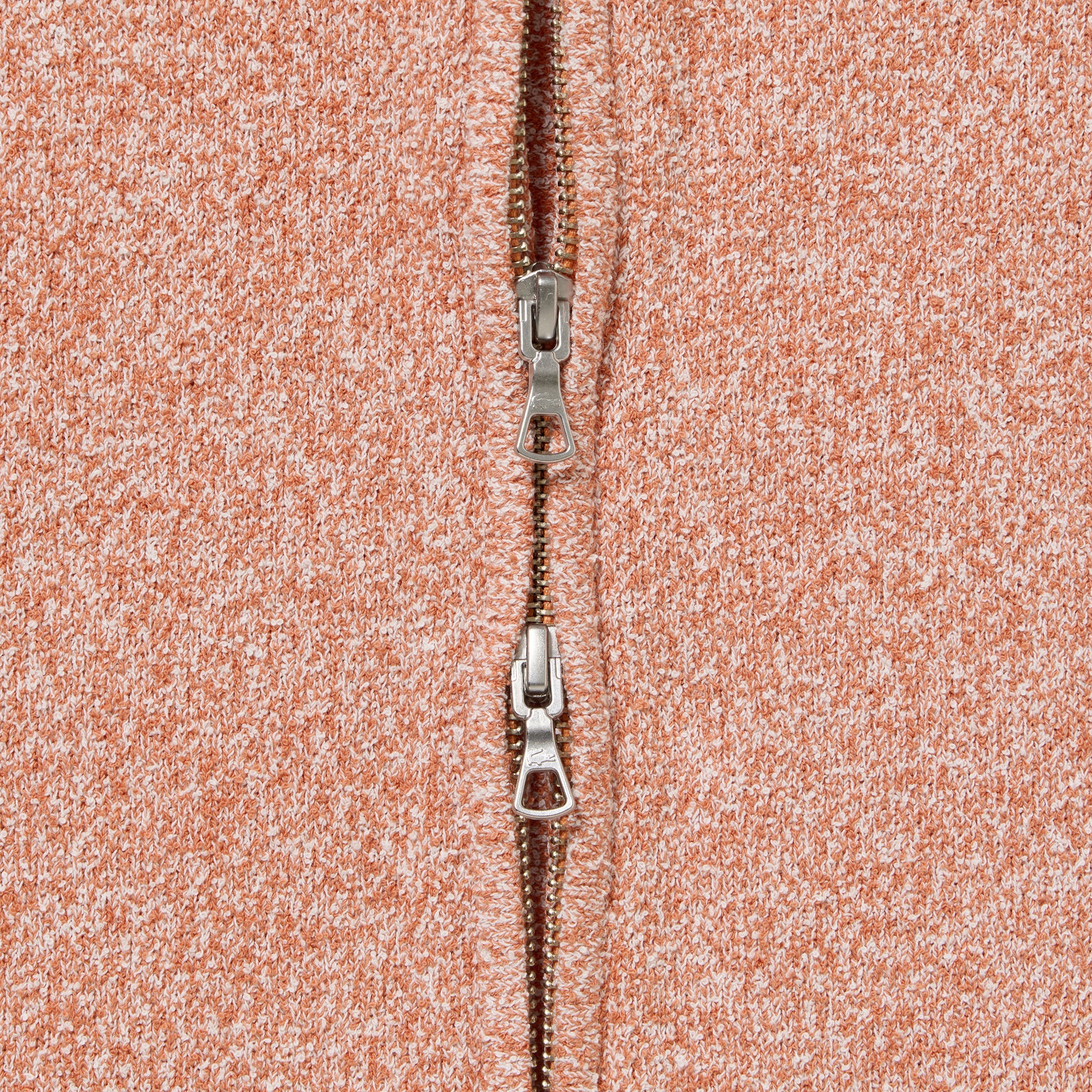 ブークレー スタンドジップニットカーディガン