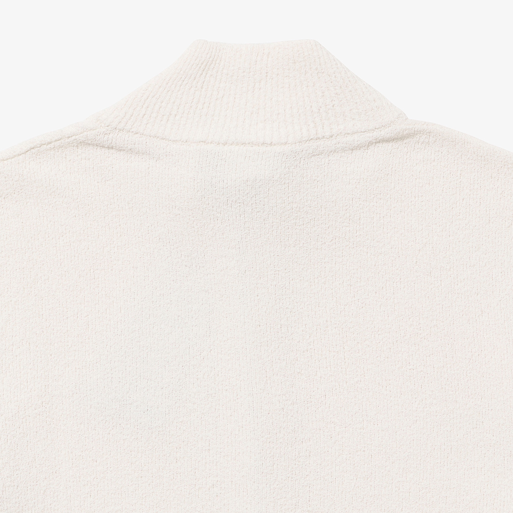 ブークレー スタンドジップニットカーディガン