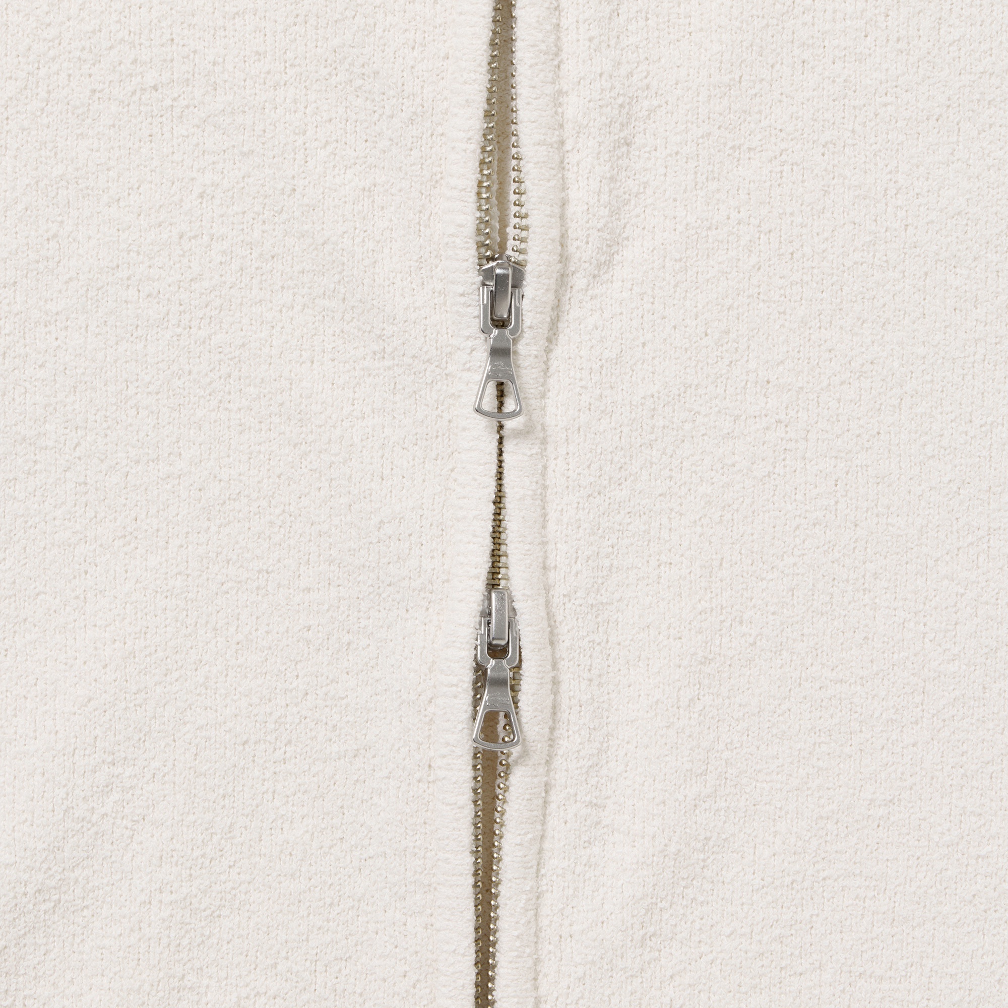 ブークレー スタンドジップニットカーディガン