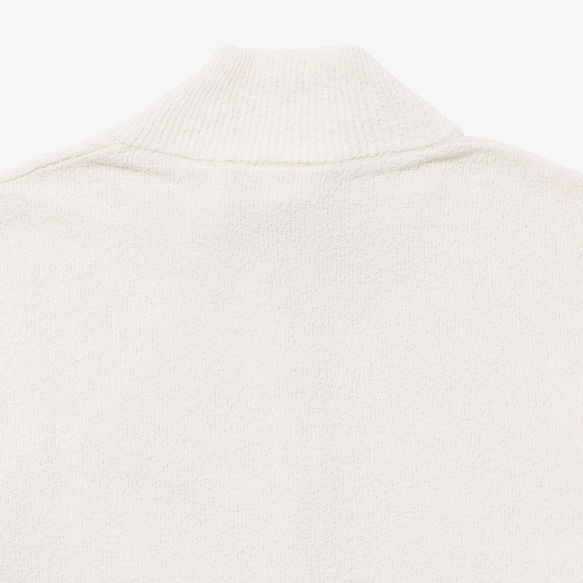 ブークレー スタンドジップニットカーディガン