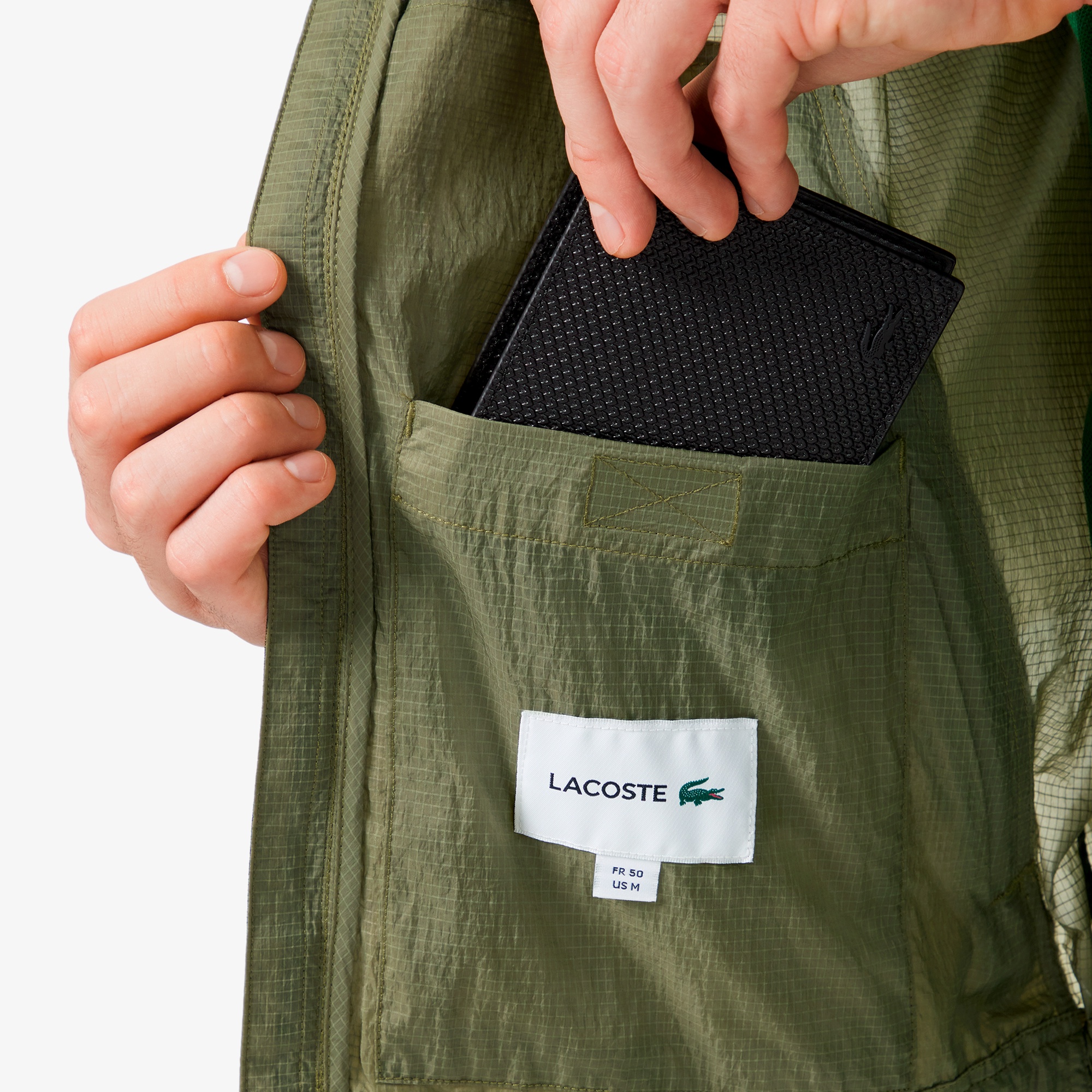 ワッシャーナイロンパッカブルフードジャケット