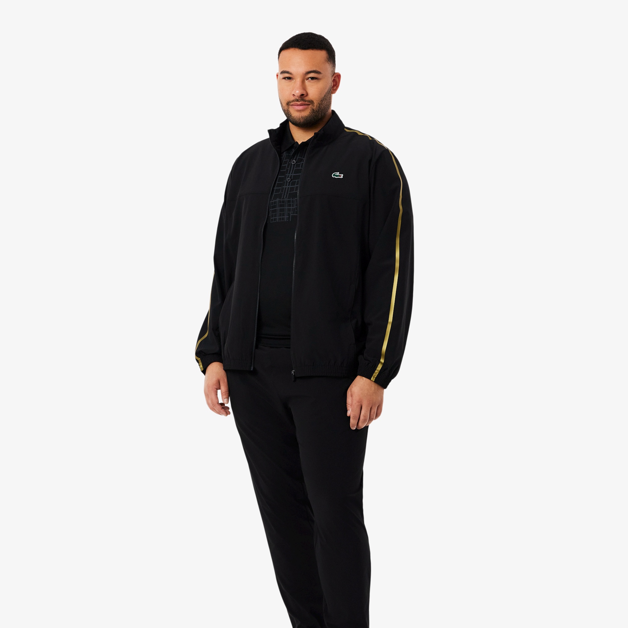 『ノバク・ジョコビッチ』ラケットプリントウルトラドライポロシャツ