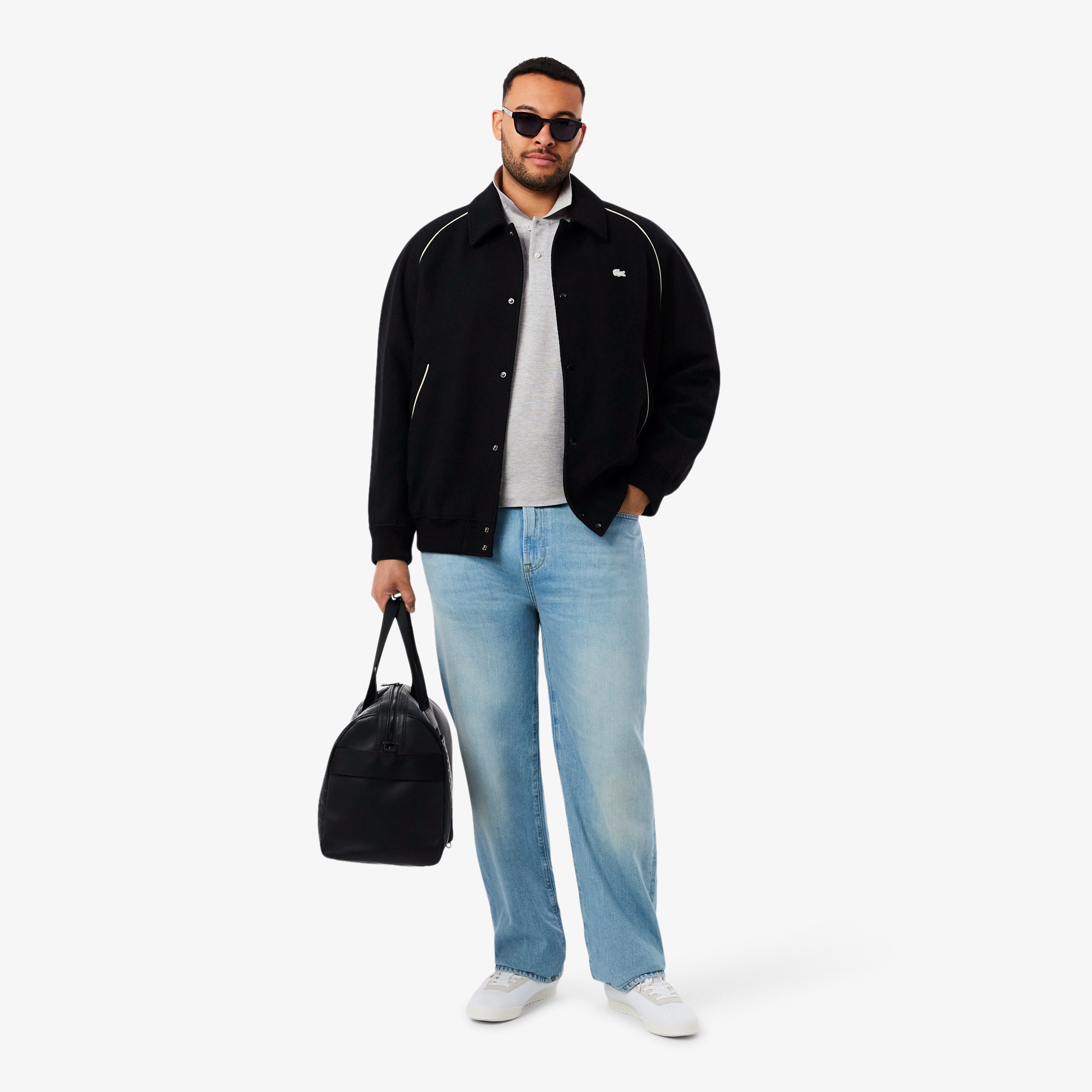 ラコステ L.12.64 ポロシャツ (杢・半袖)