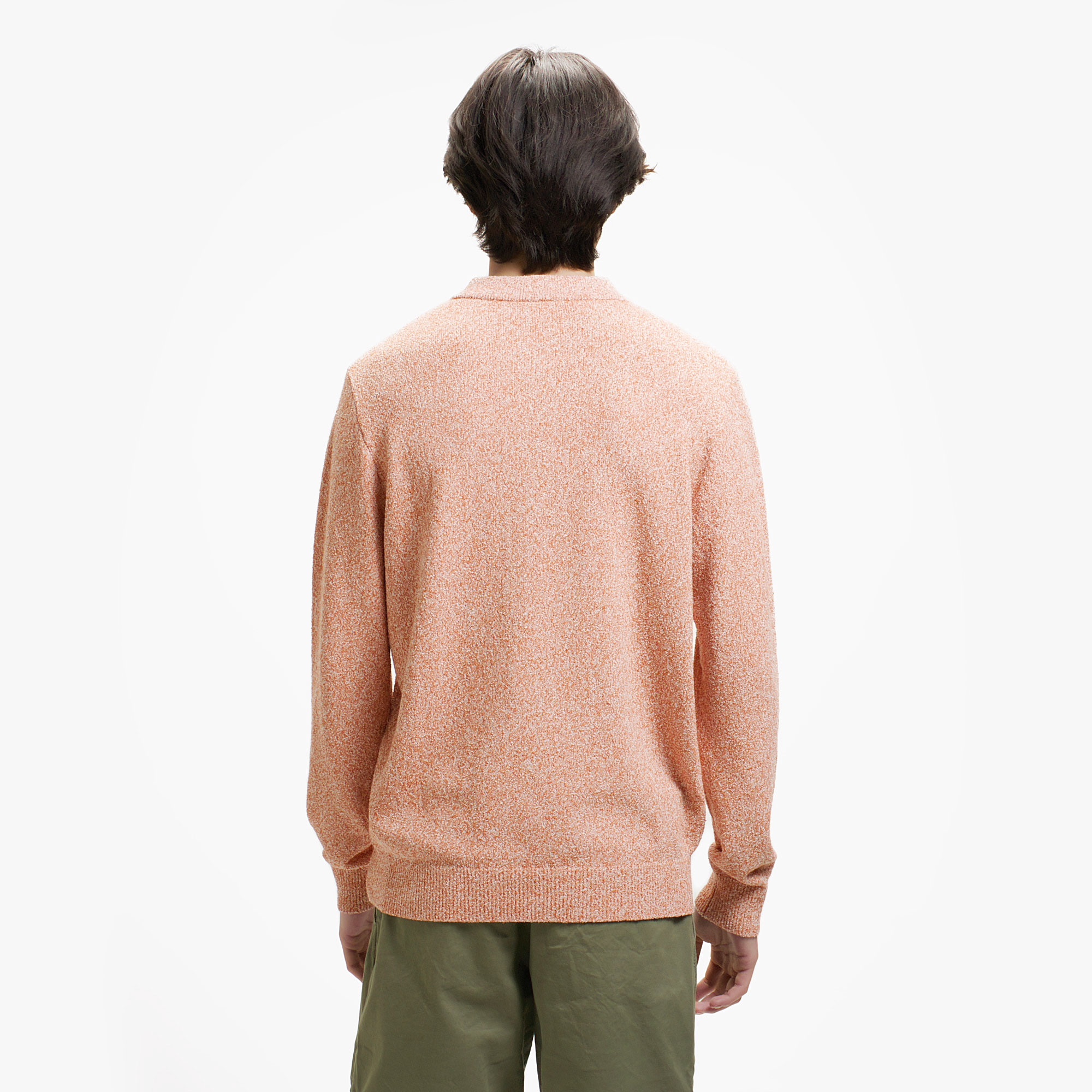 ブークレー ヘンリーネックニットセーター