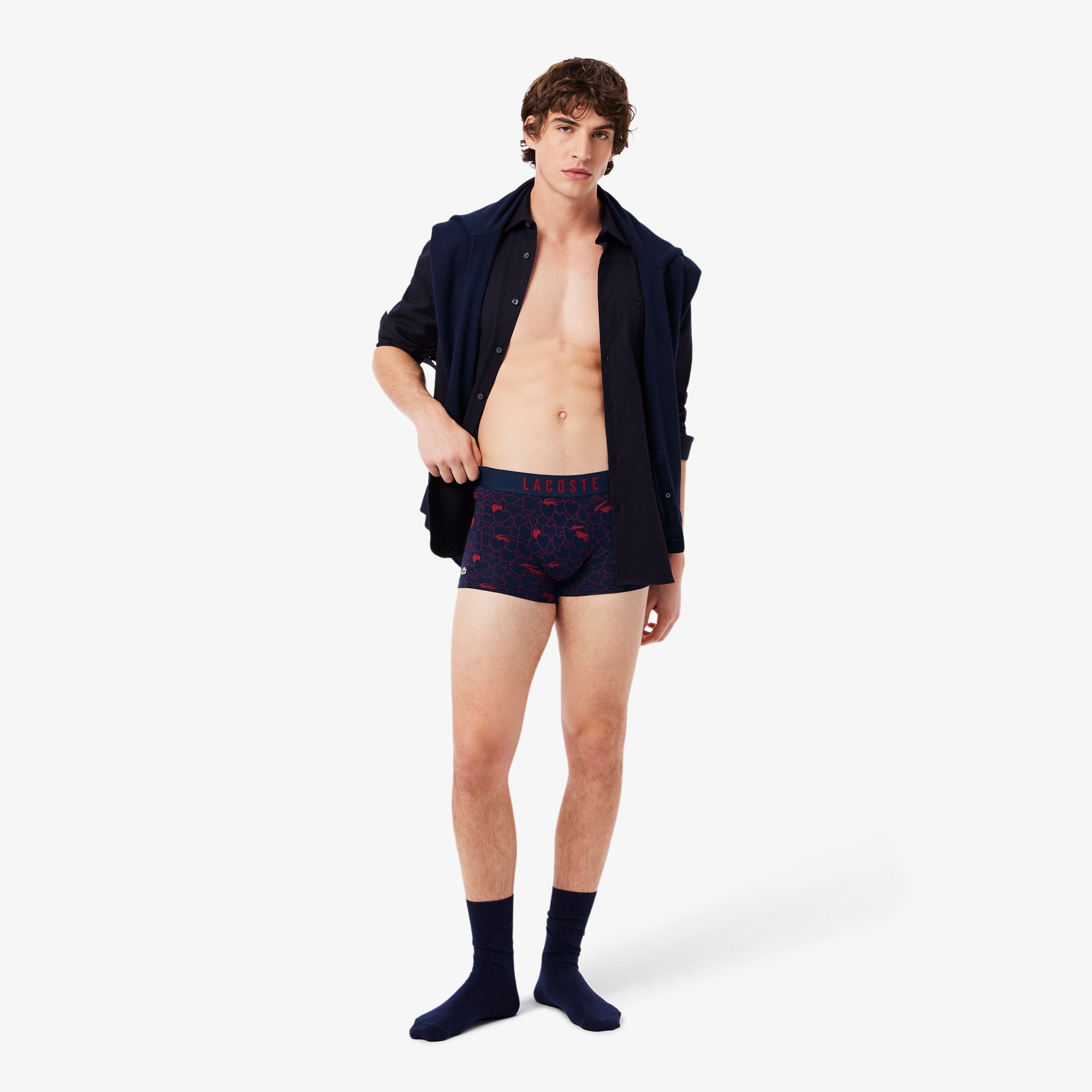 バレンタインエディション ストレッチコットントランクショーツ 3P