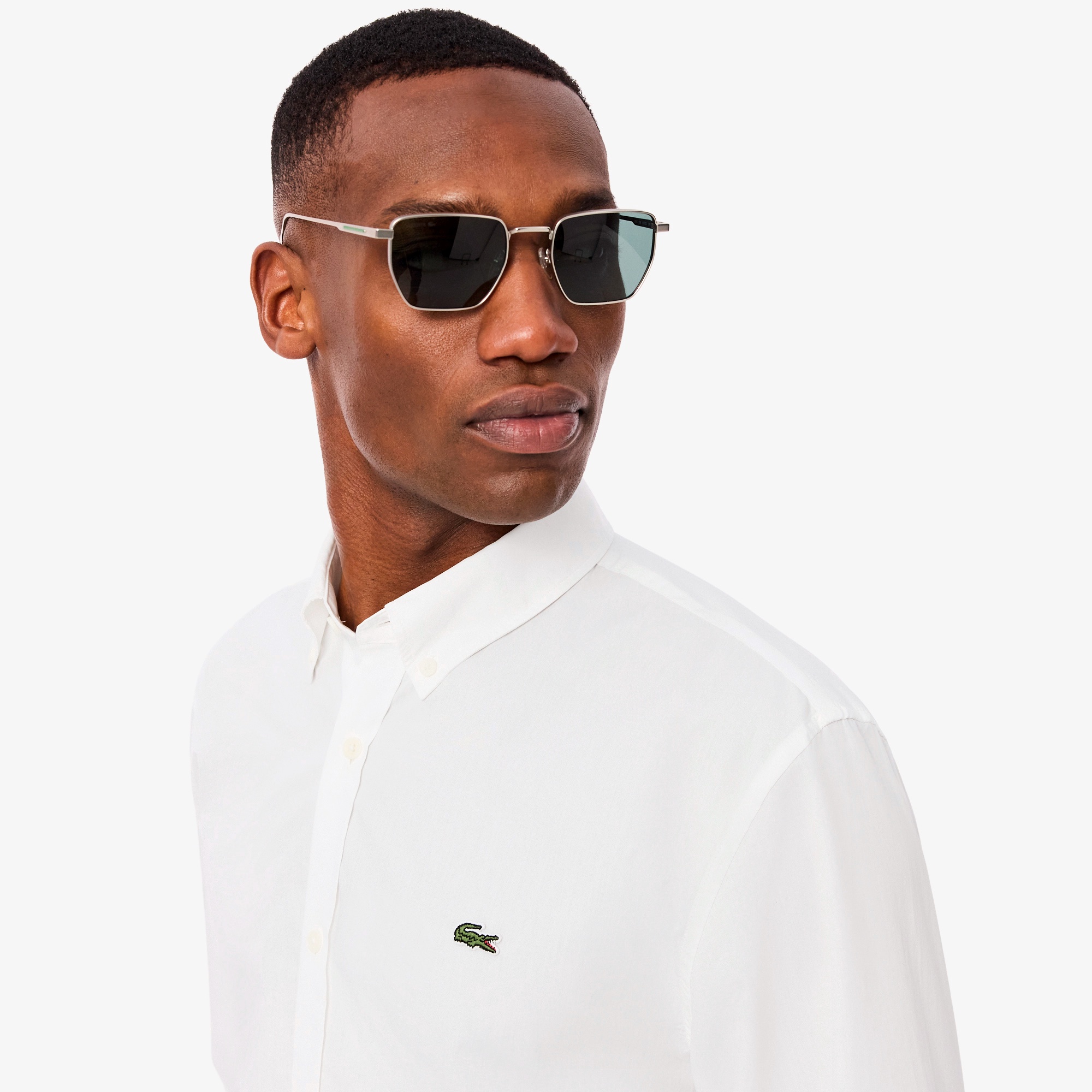 エッセンシャルワントーンボタンシャツ