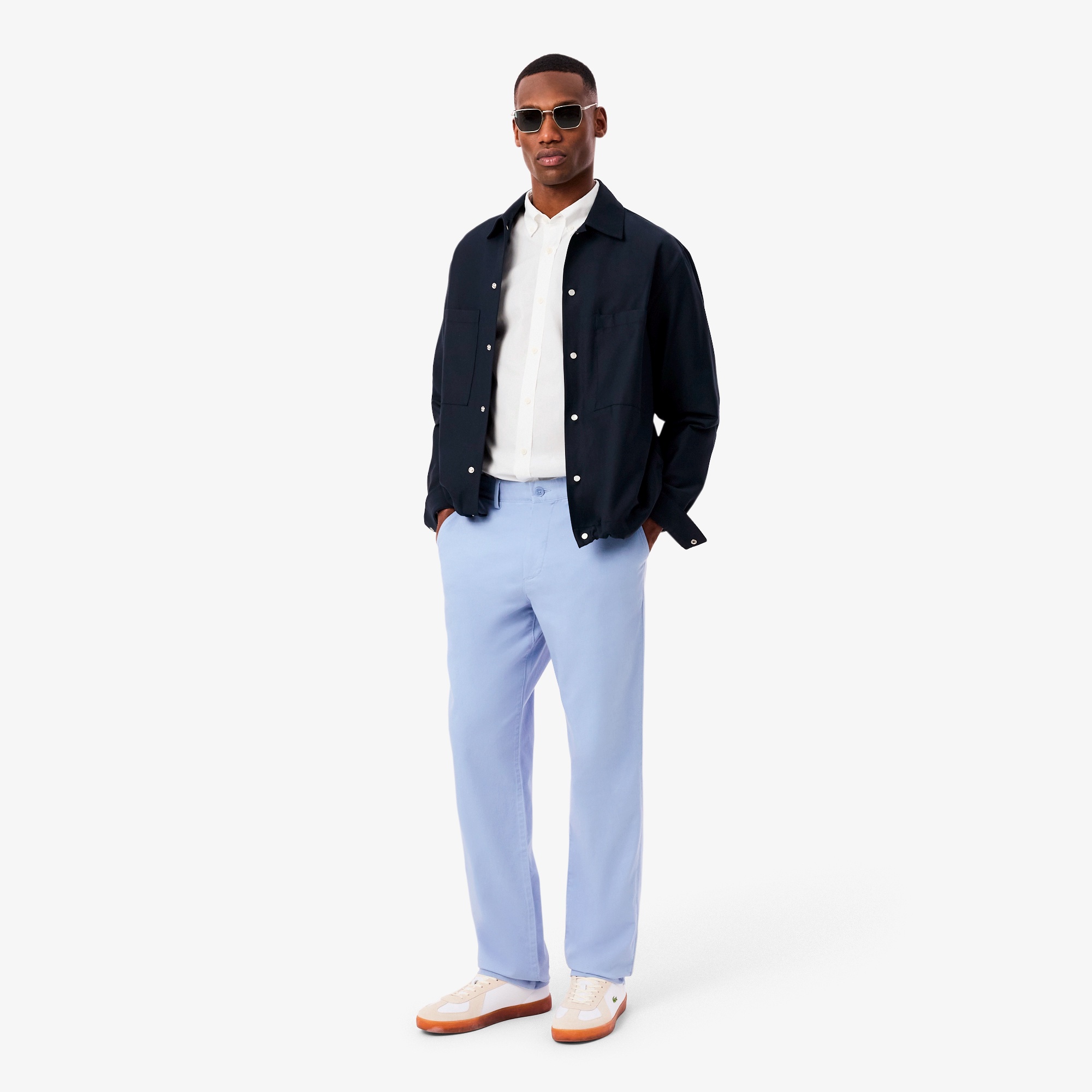 エッセンシャルワントーンボタンシャツ