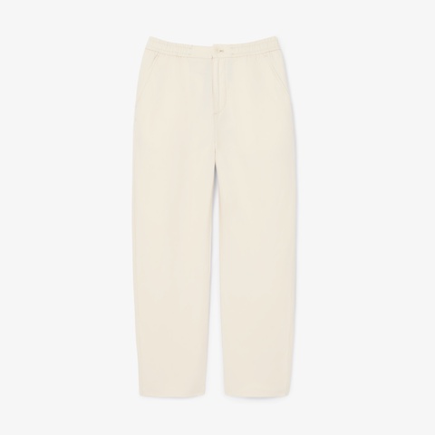 リネン×レーヨンブレンドイージーチノパンツ