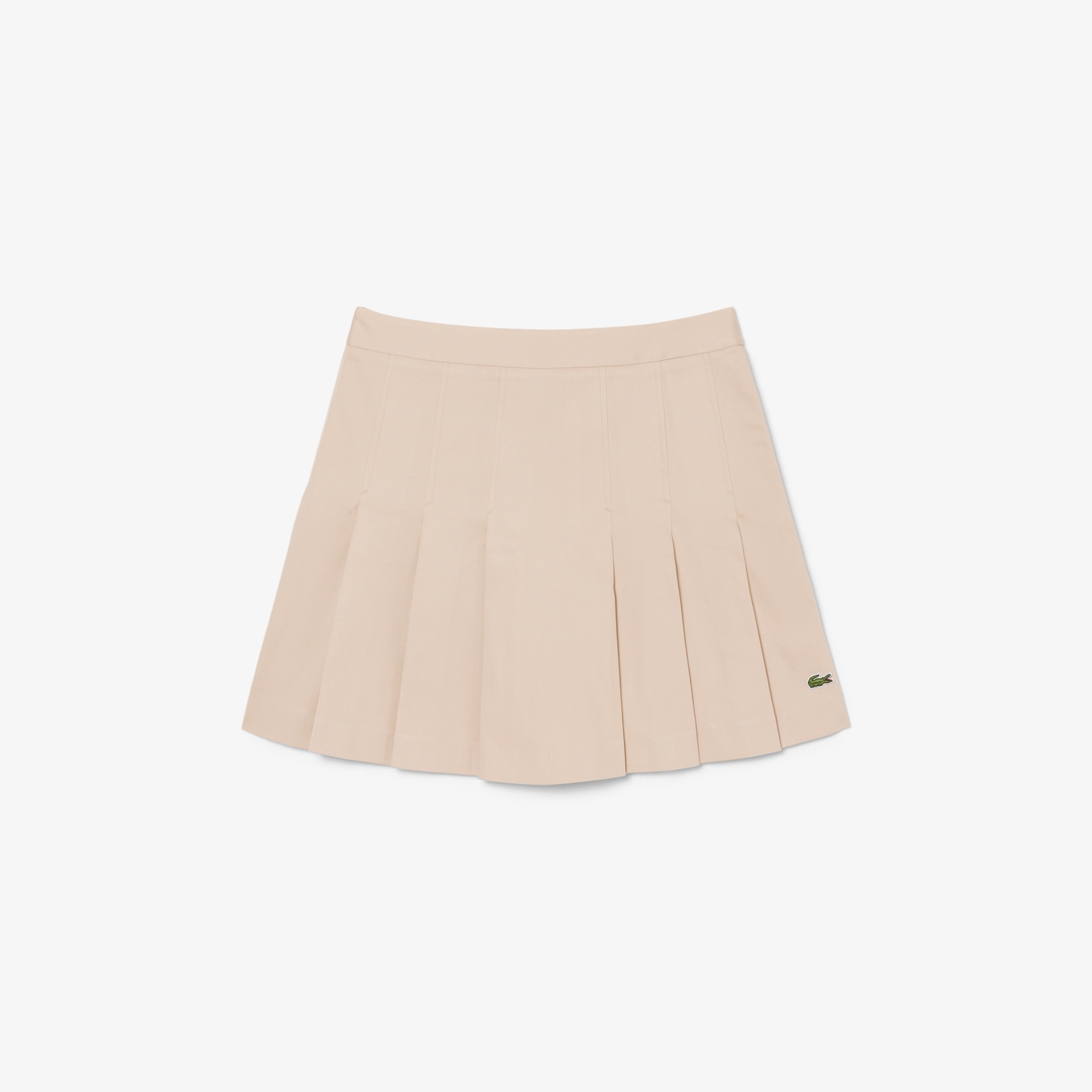 ストレッチコットンプリーツスカート