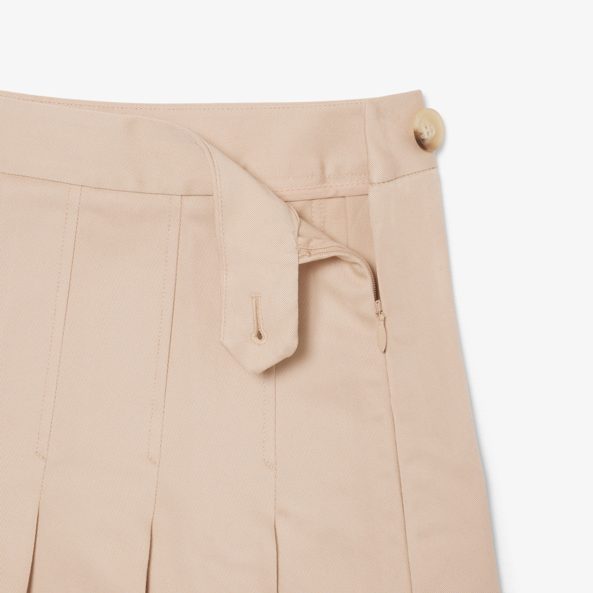 ストレッチコットンプリーツスカート