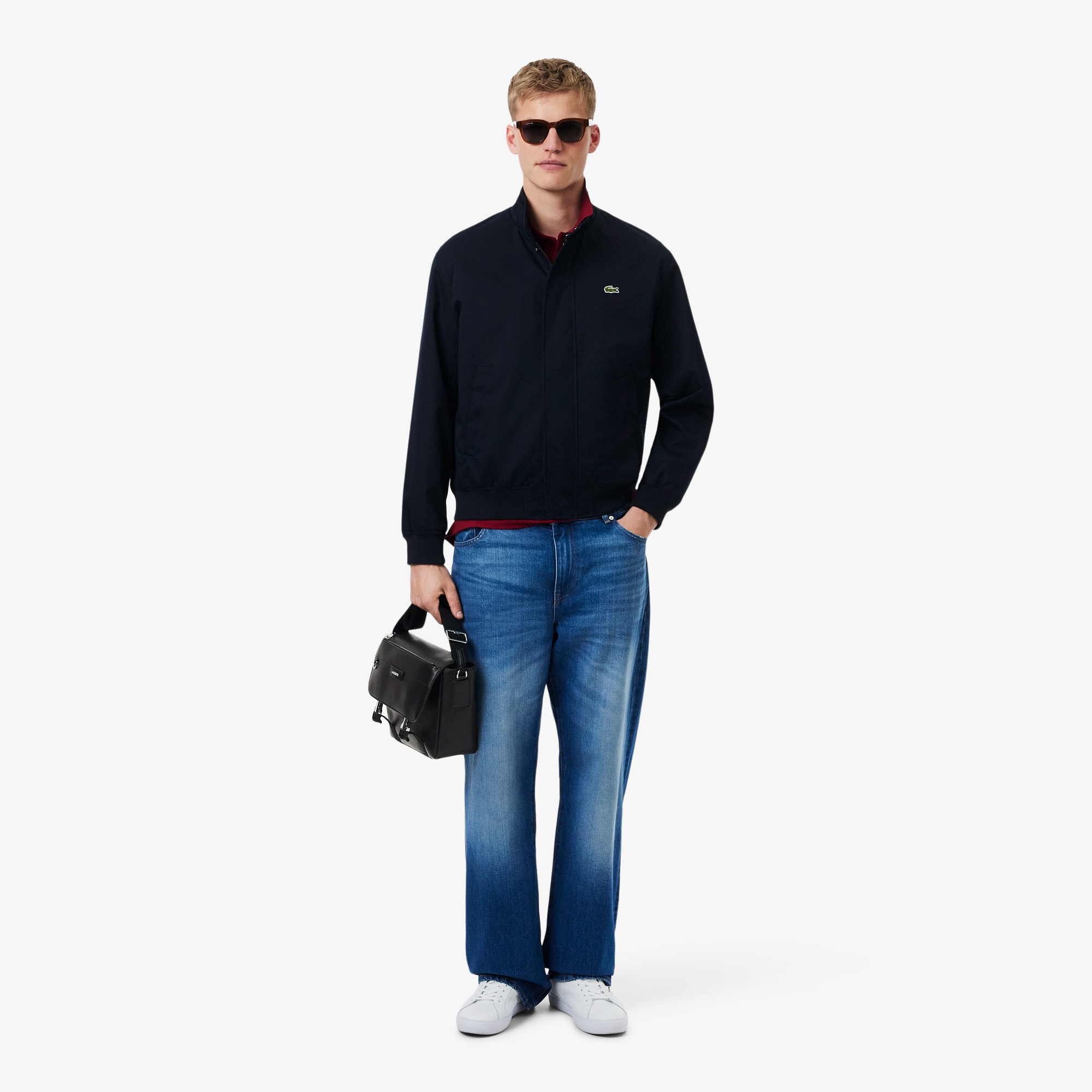 オシアン レザーフラップバッグ