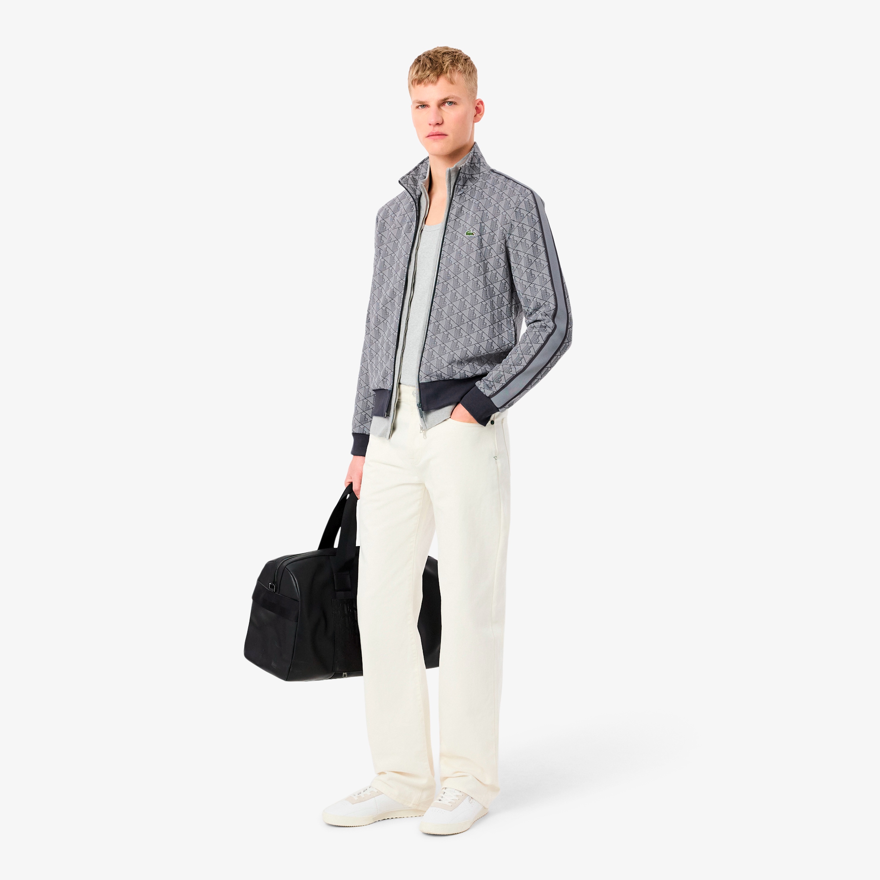 モノグラムジャカードトラックジャケット