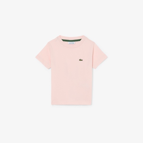 JUNIOR ベーシックワニロゴパッチTシャツ