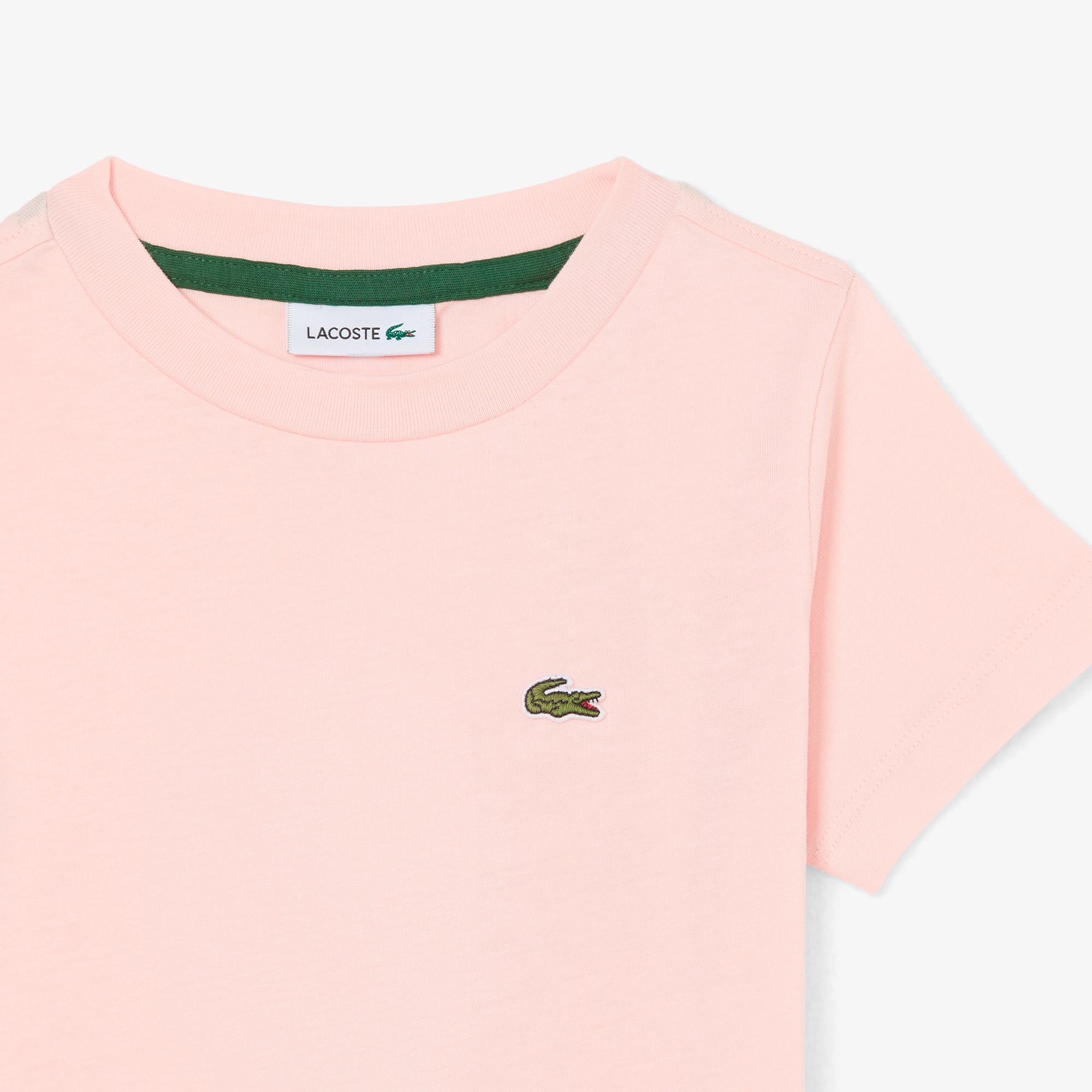 JUNIOR ベーシックワニロゴパッチTシャツ