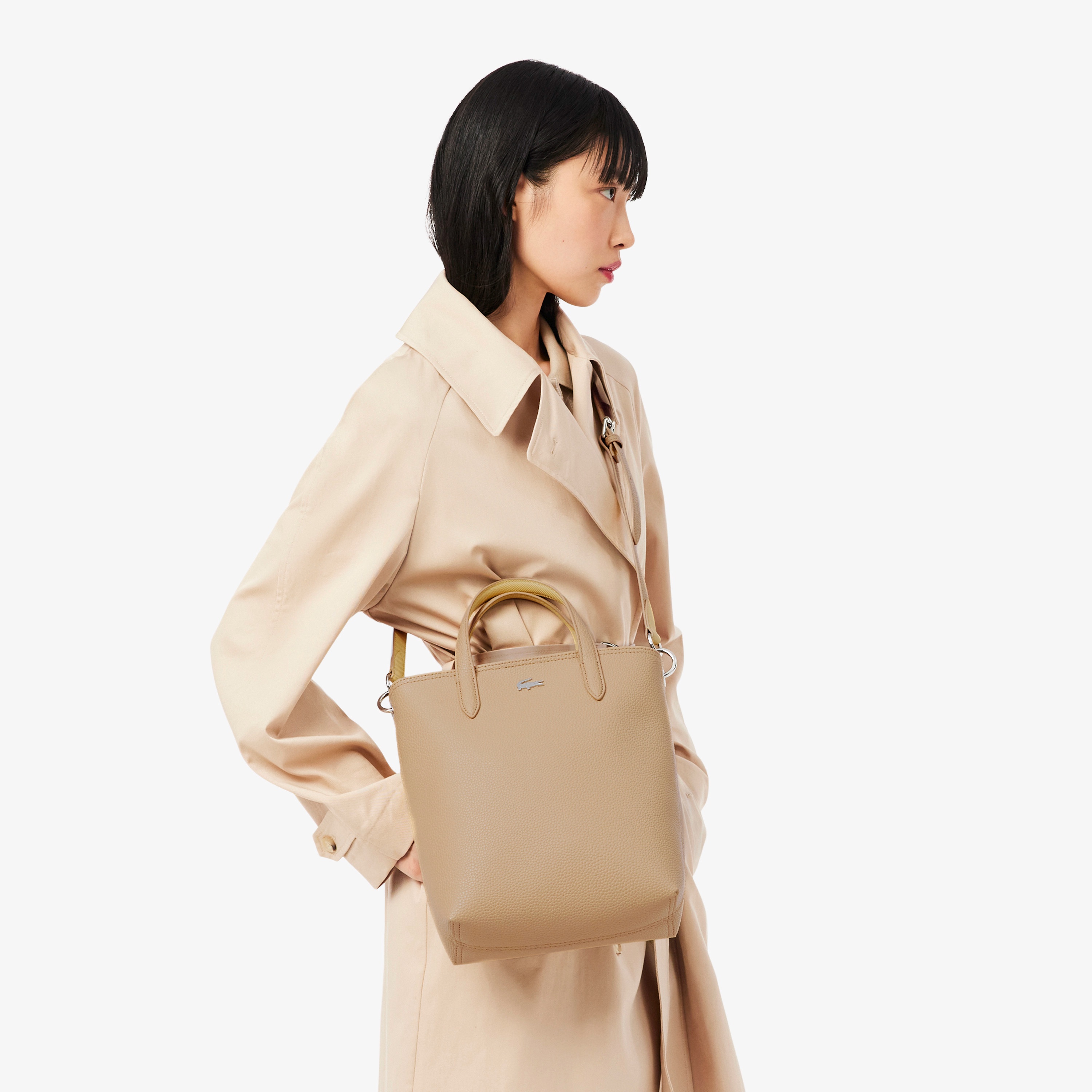 アンナ バーチカルリバーシブルトート