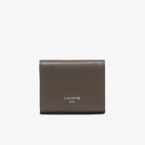 エンボスレザー3つ折りウォレット