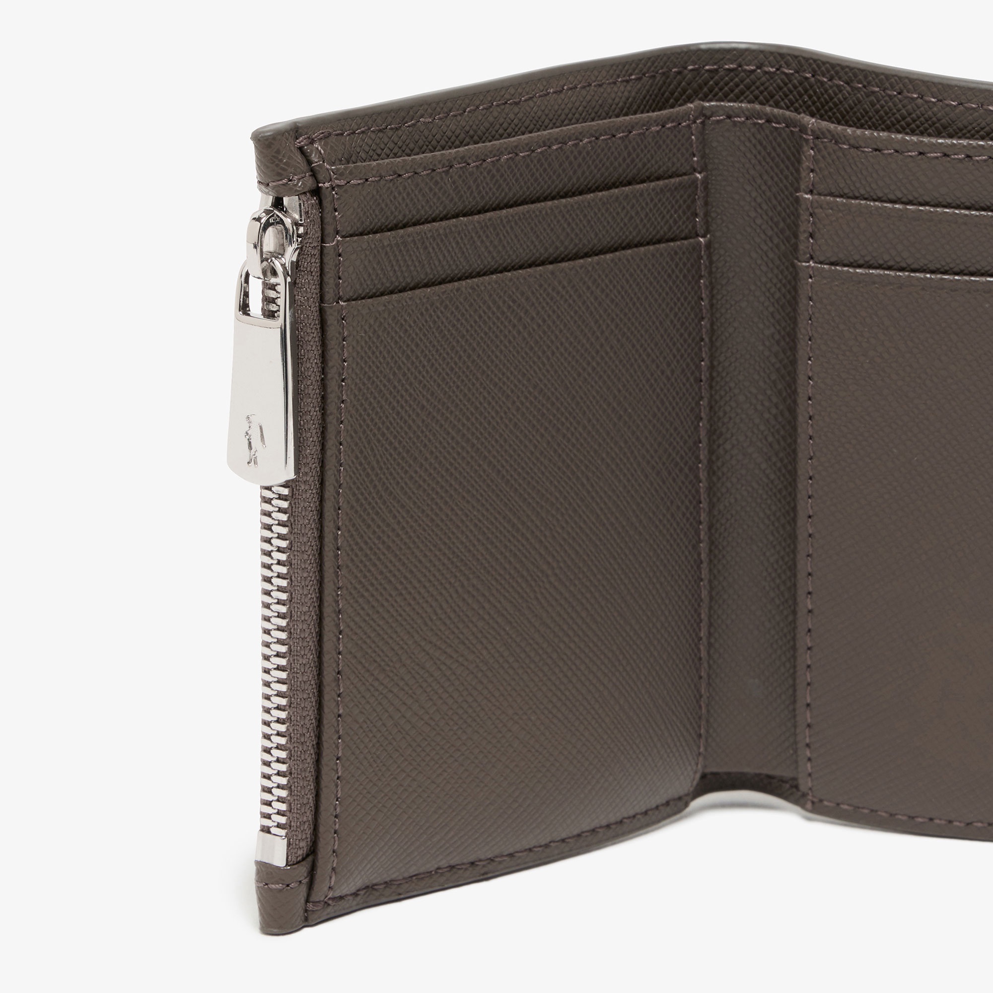 エンボスレザー3つ折りウォレット