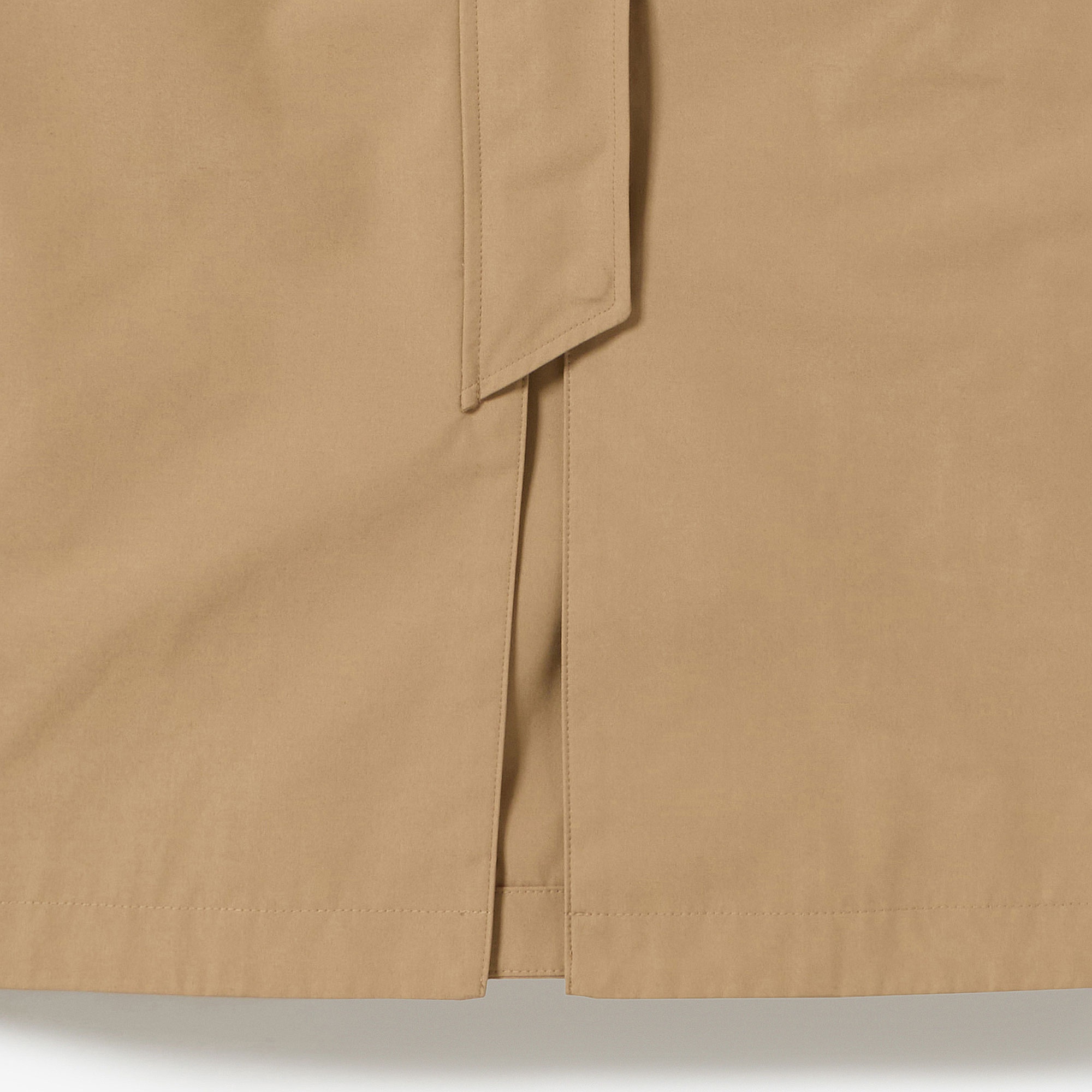 ダブルカラーロングスプリングコート