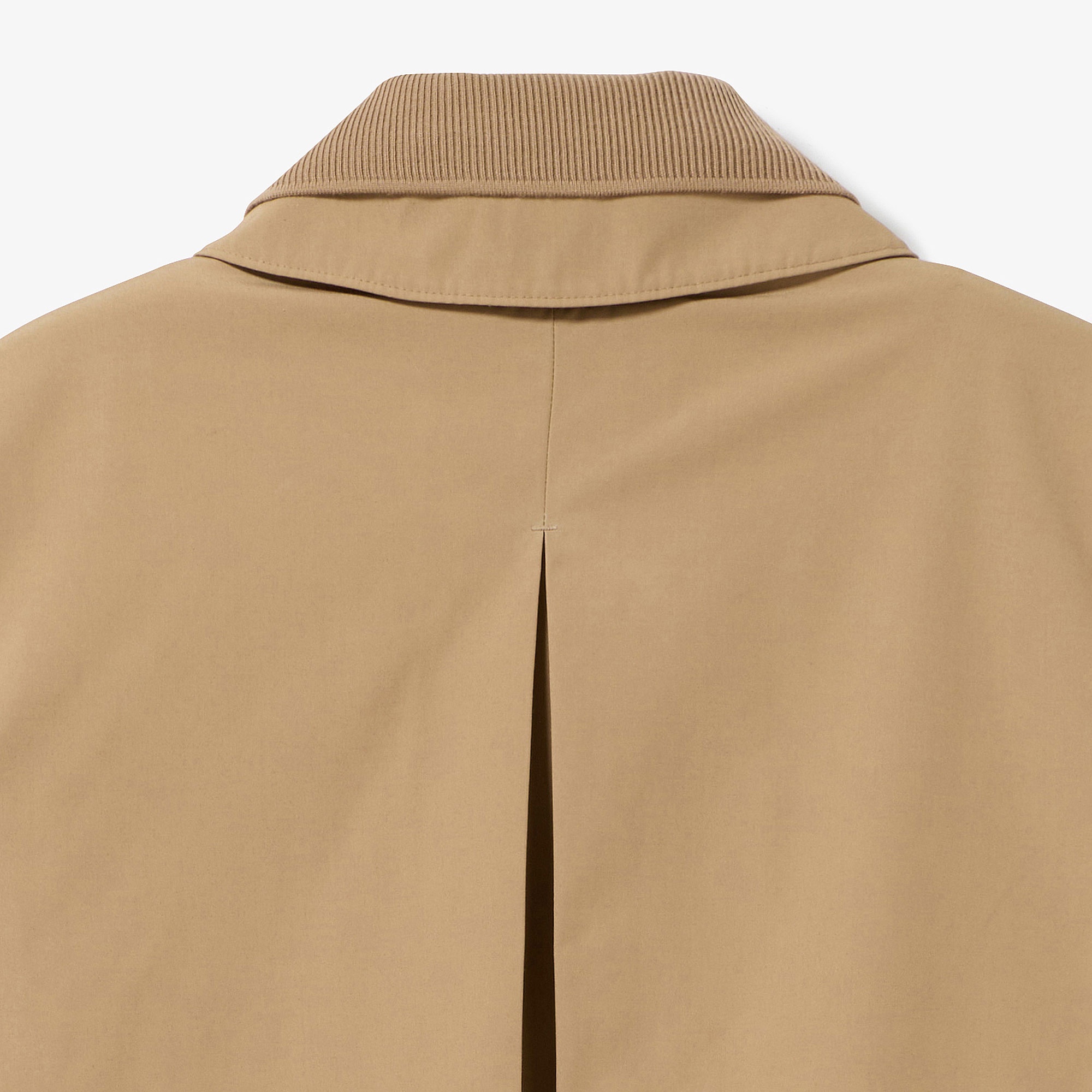 ダブルカラーロングスプリングコート