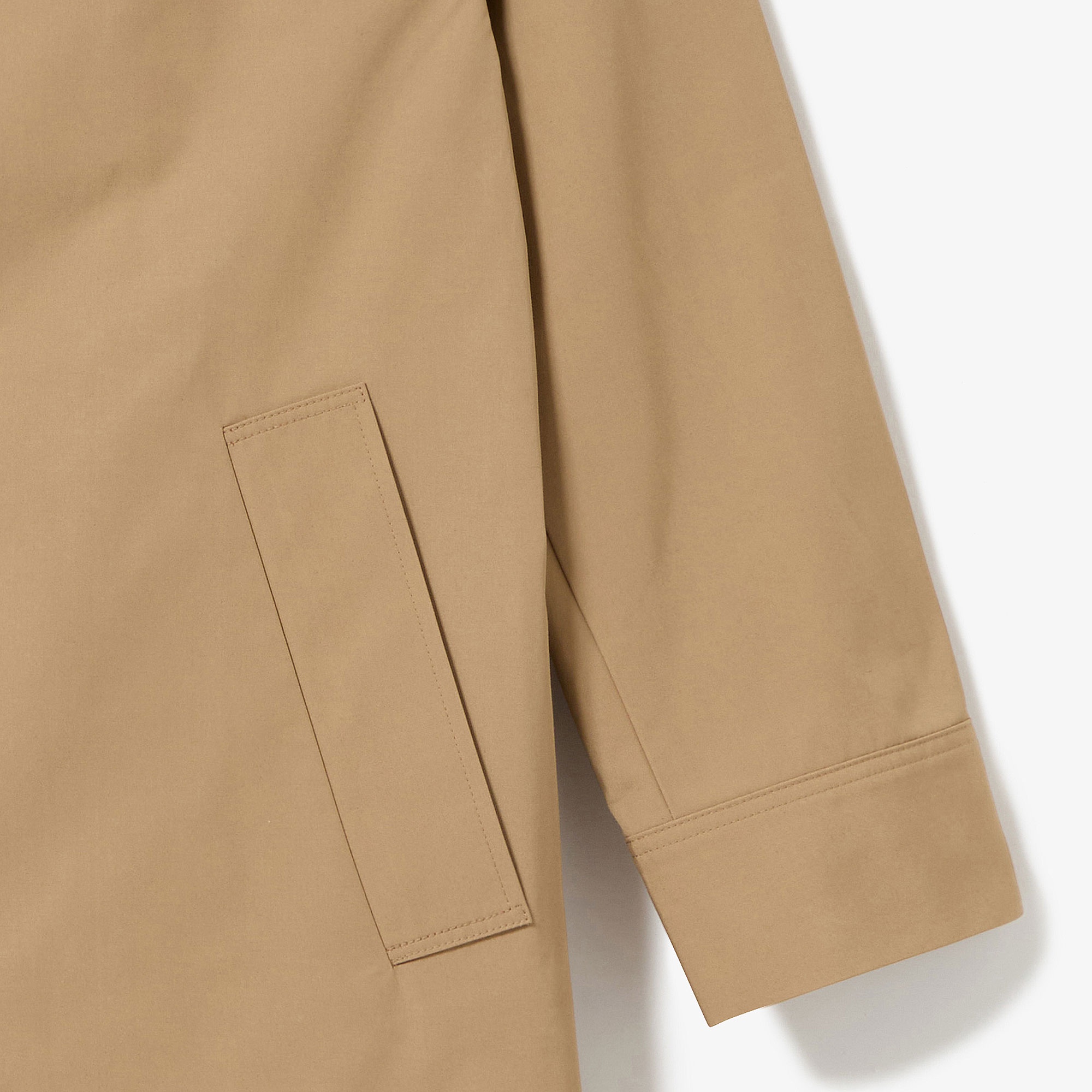 ダブルカラーロングスプリングコート