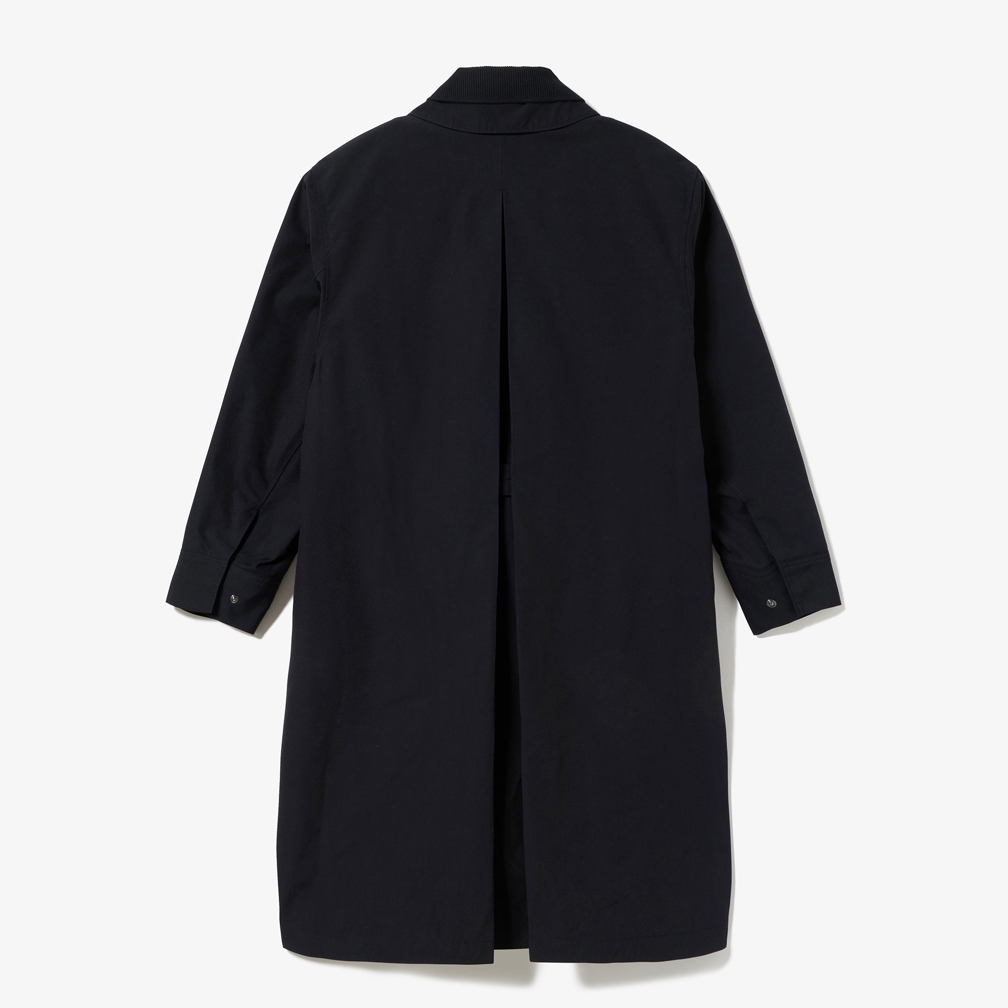 ダブルカラーロングスプリングコート