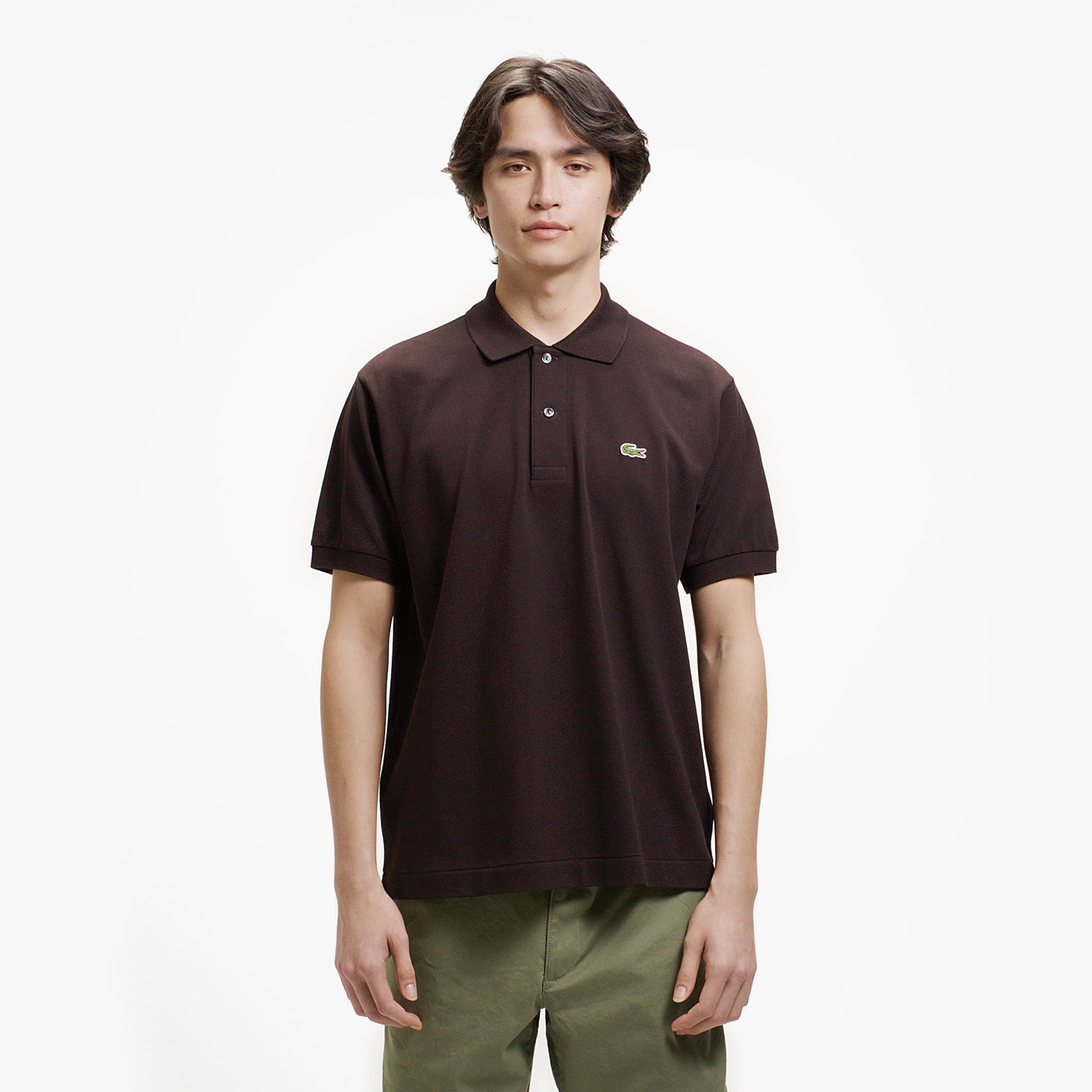 ラコステ L.12.12 ポロシャツ (無地・半袖)