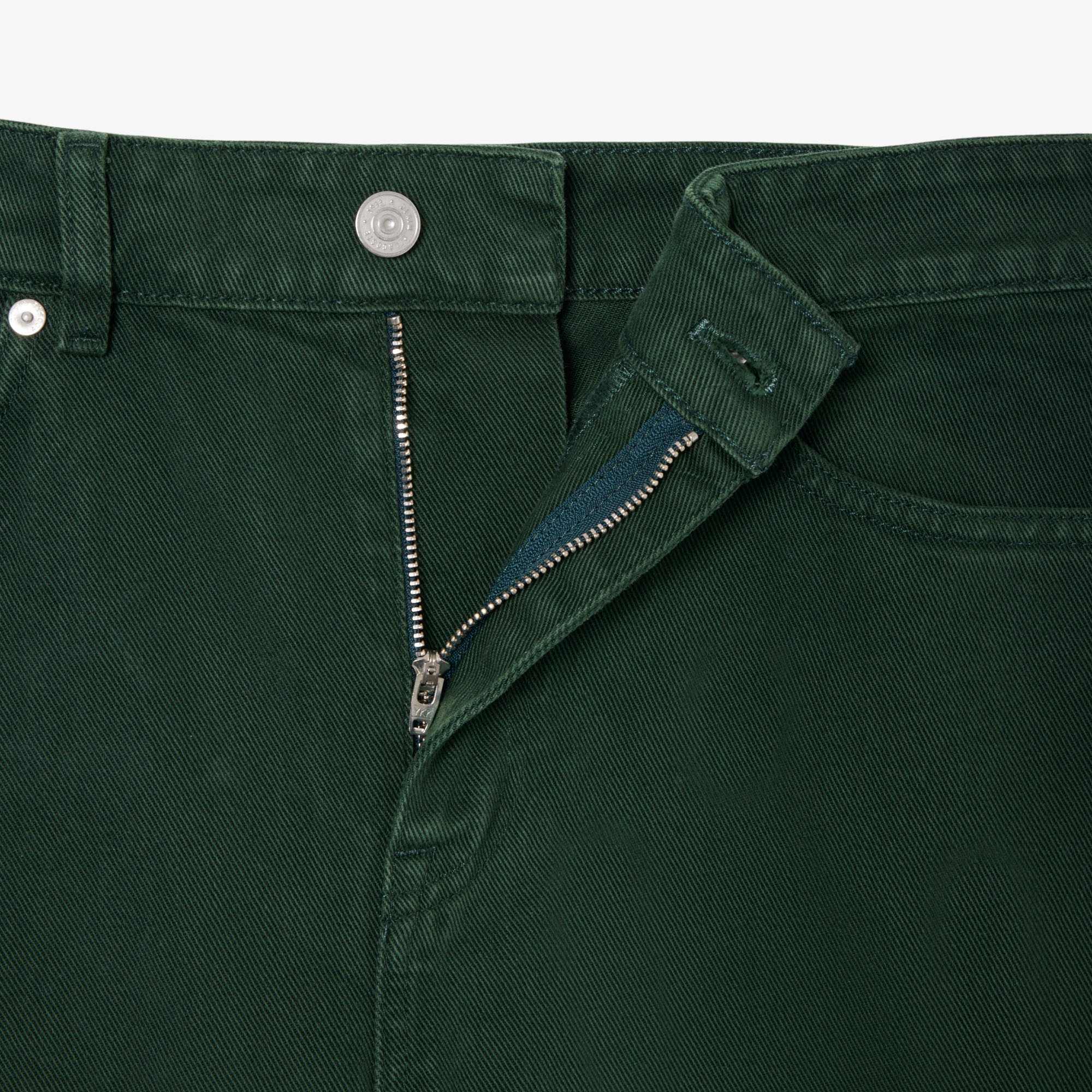 5ポケットストレートカラーデニムパンツ