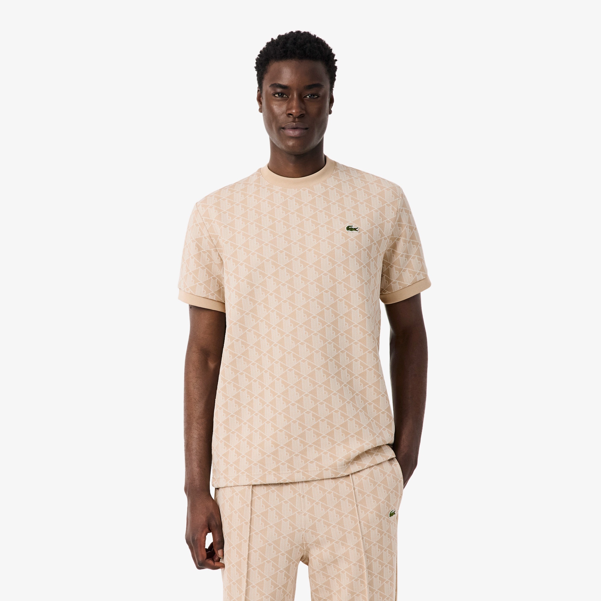 モノグラムジャカードTシャツ