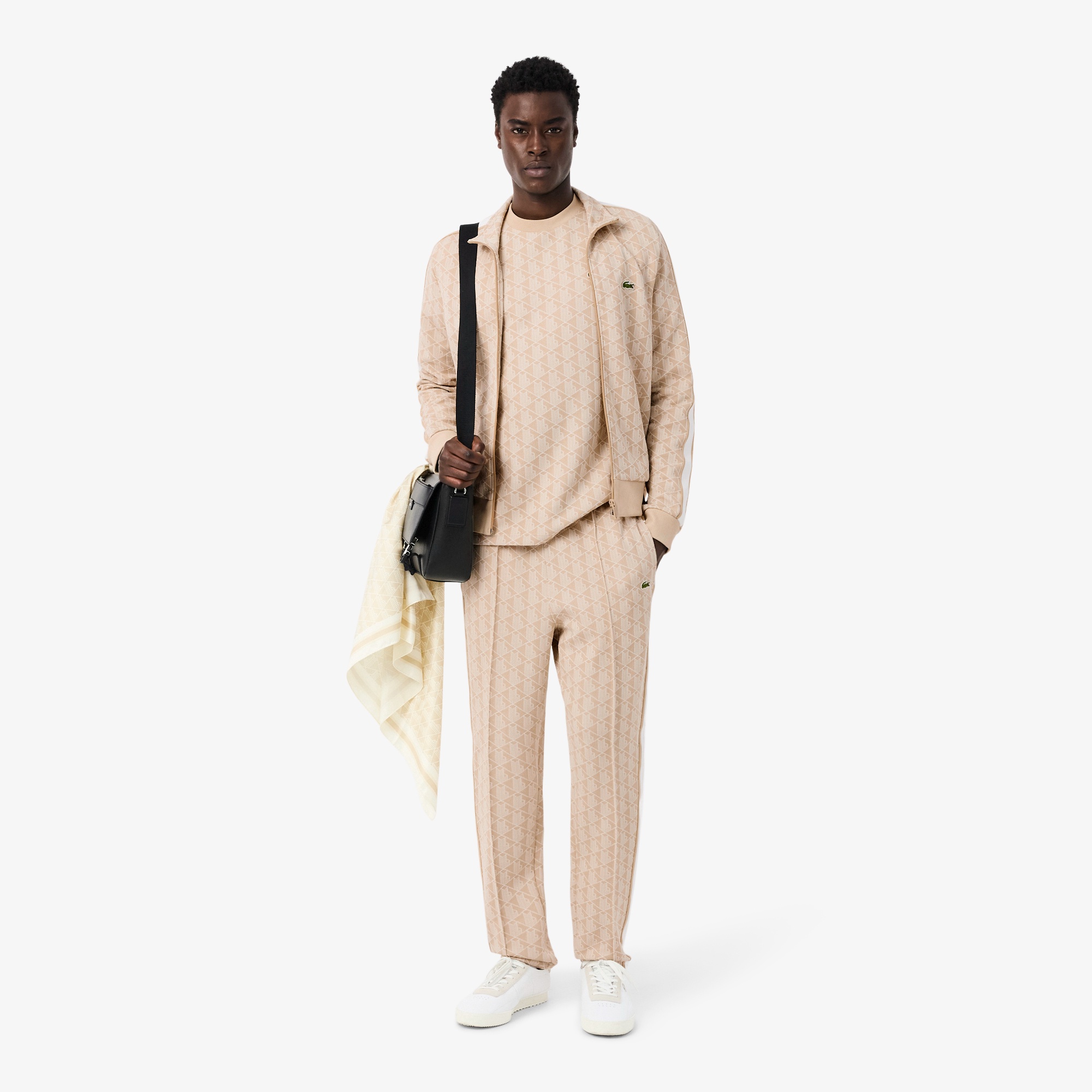 モノグラムジャカードTシャツ