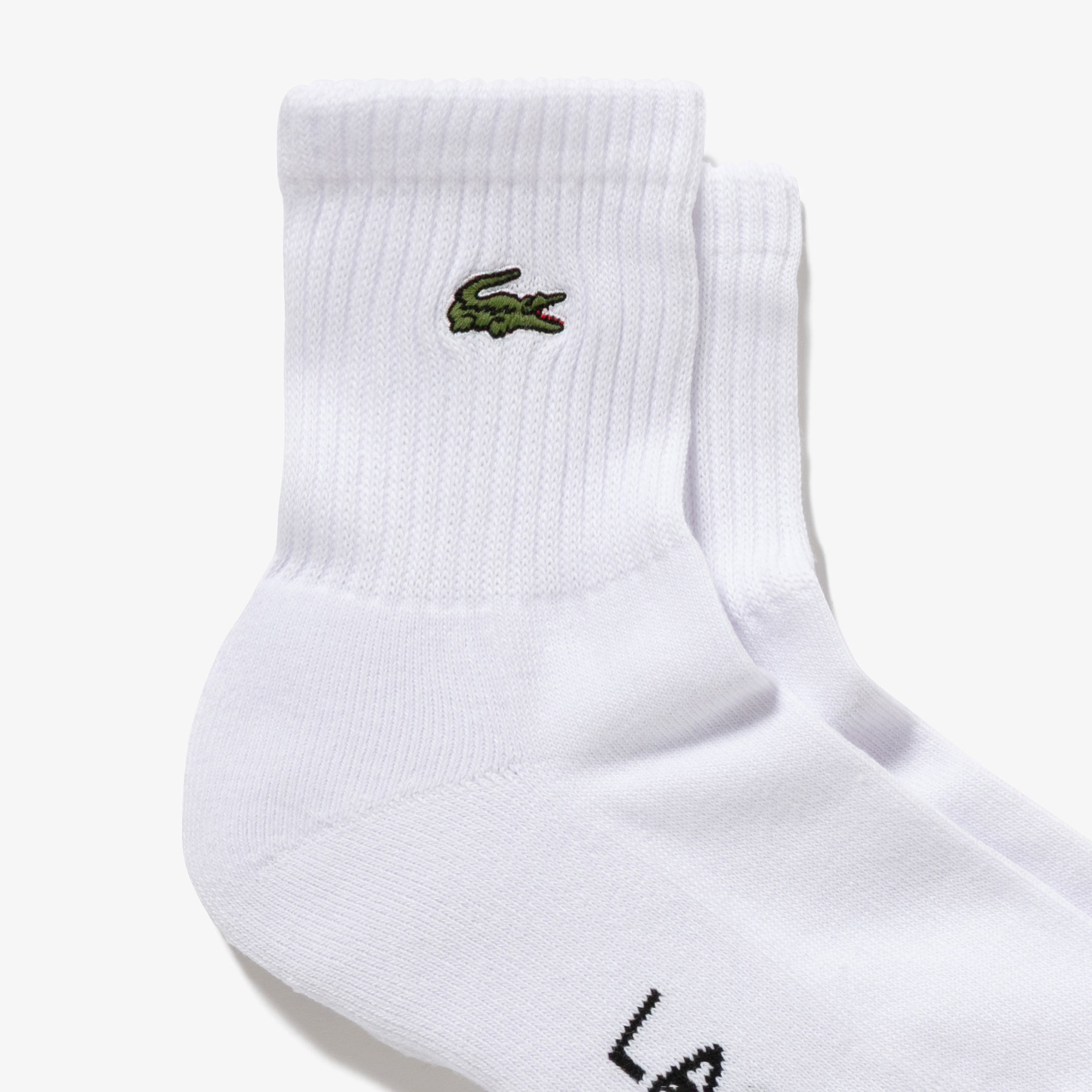 ワニロゴパッチリブソックス