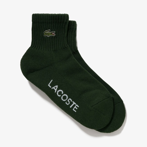 ワニロゴパッチウィメンズリブソックス