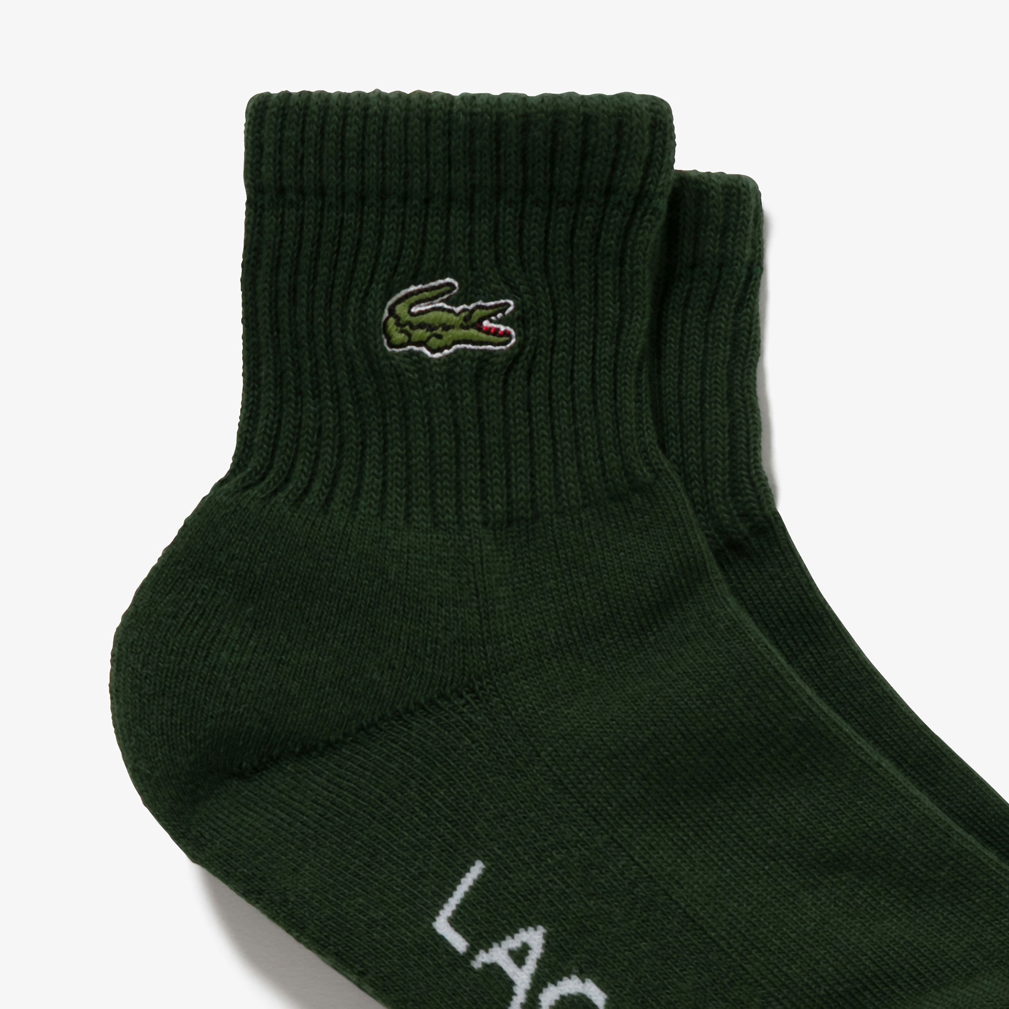 ワニロゴパッチウィメンズリブソックス