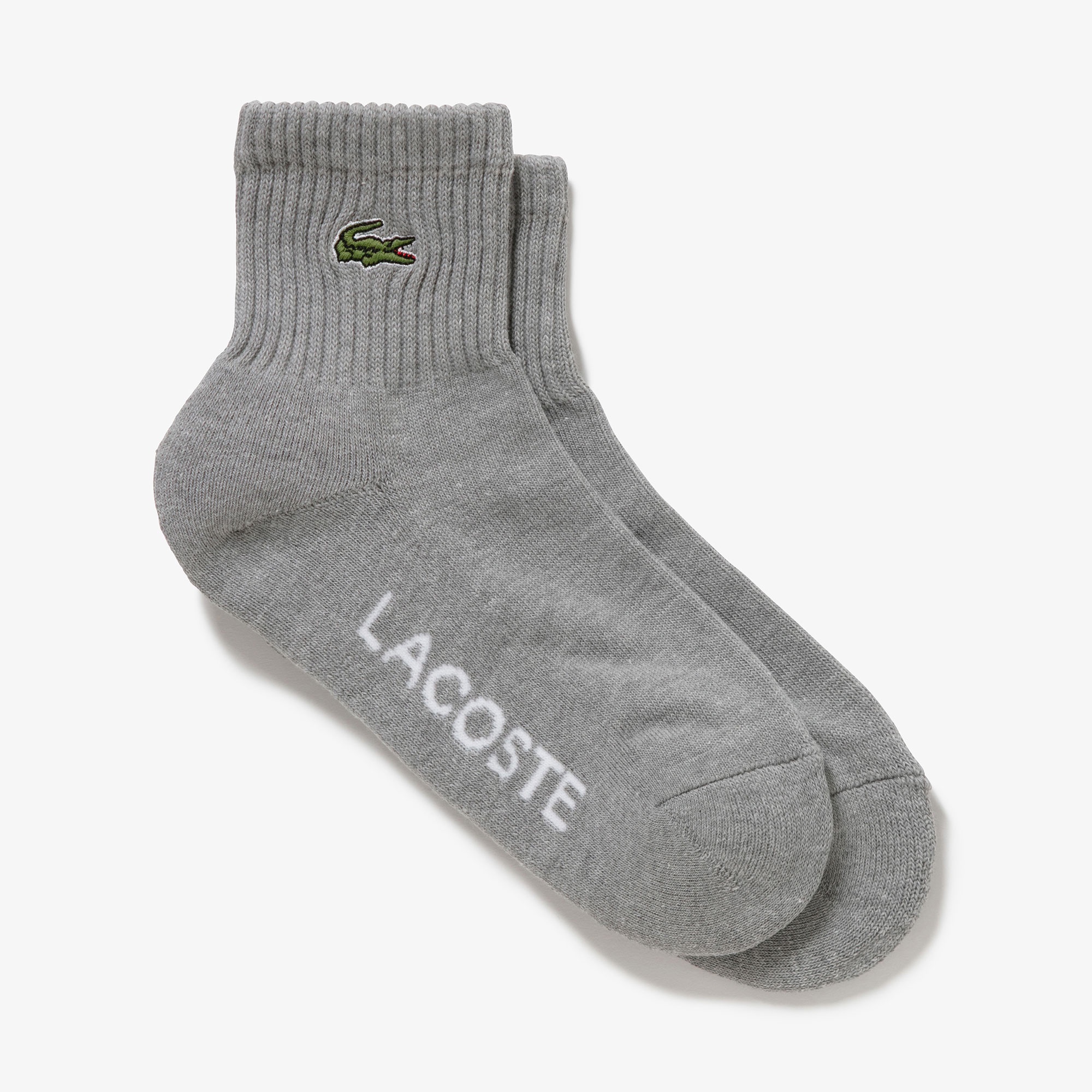 ワニロゴパッチウィメンズリブソックス