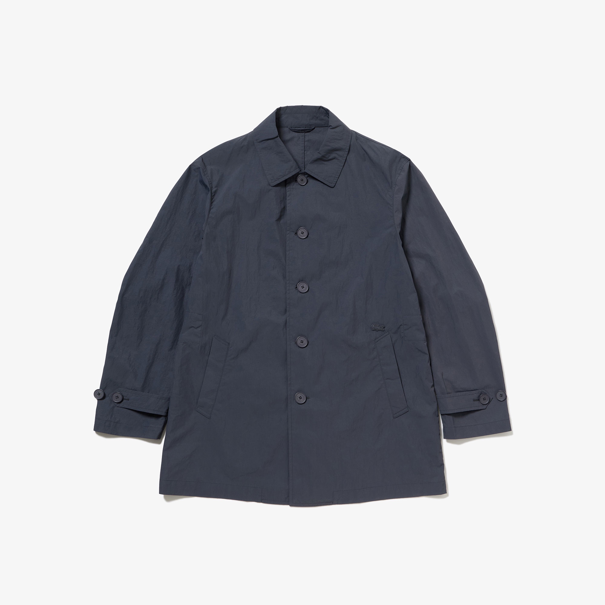 パッカブルナイロンステンカラーコート