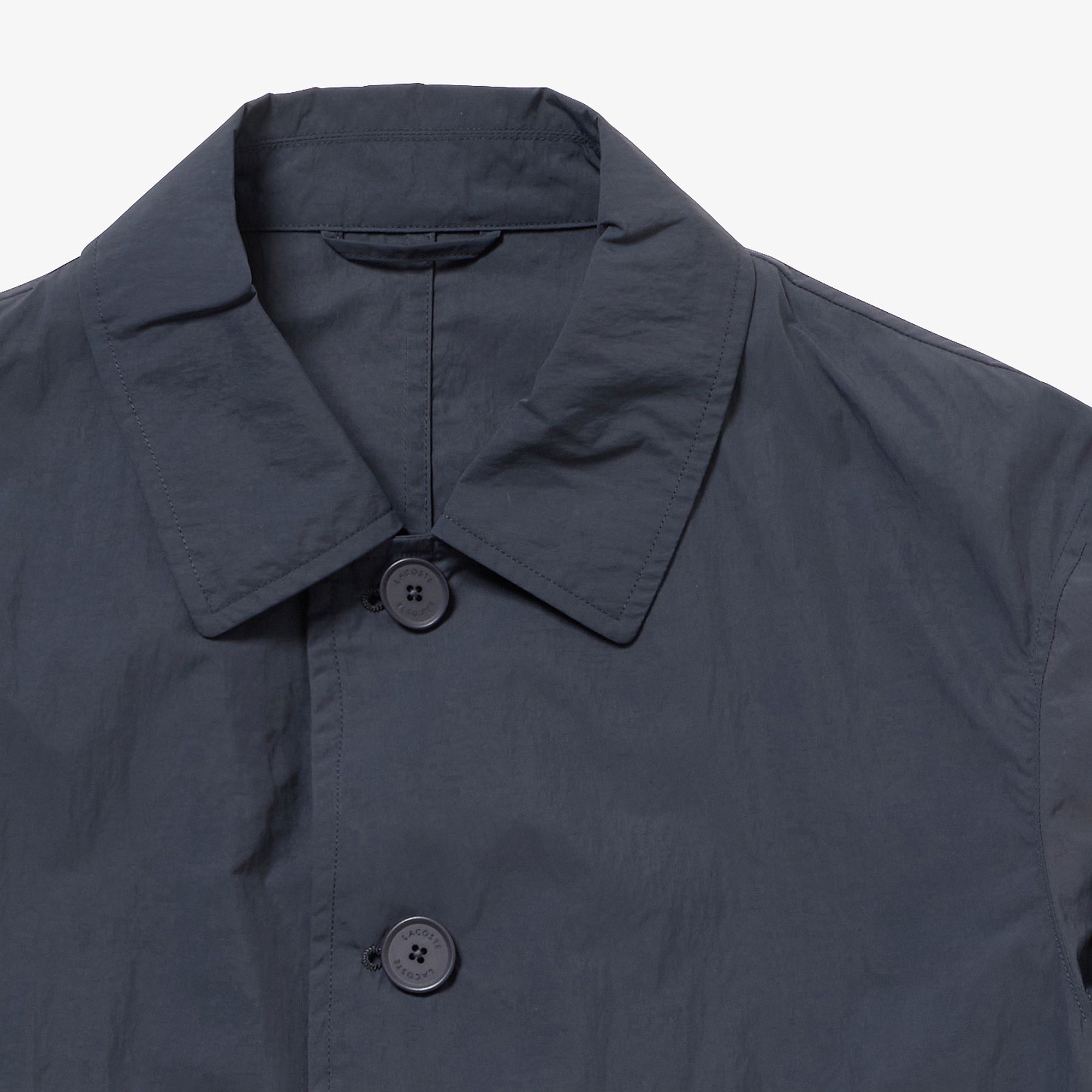 パッカブルナイロンステンカラーコート