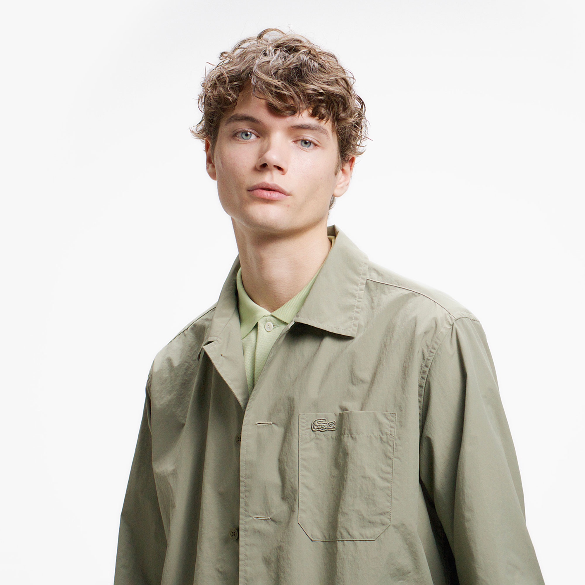 ナイロンリップシャツジャケット