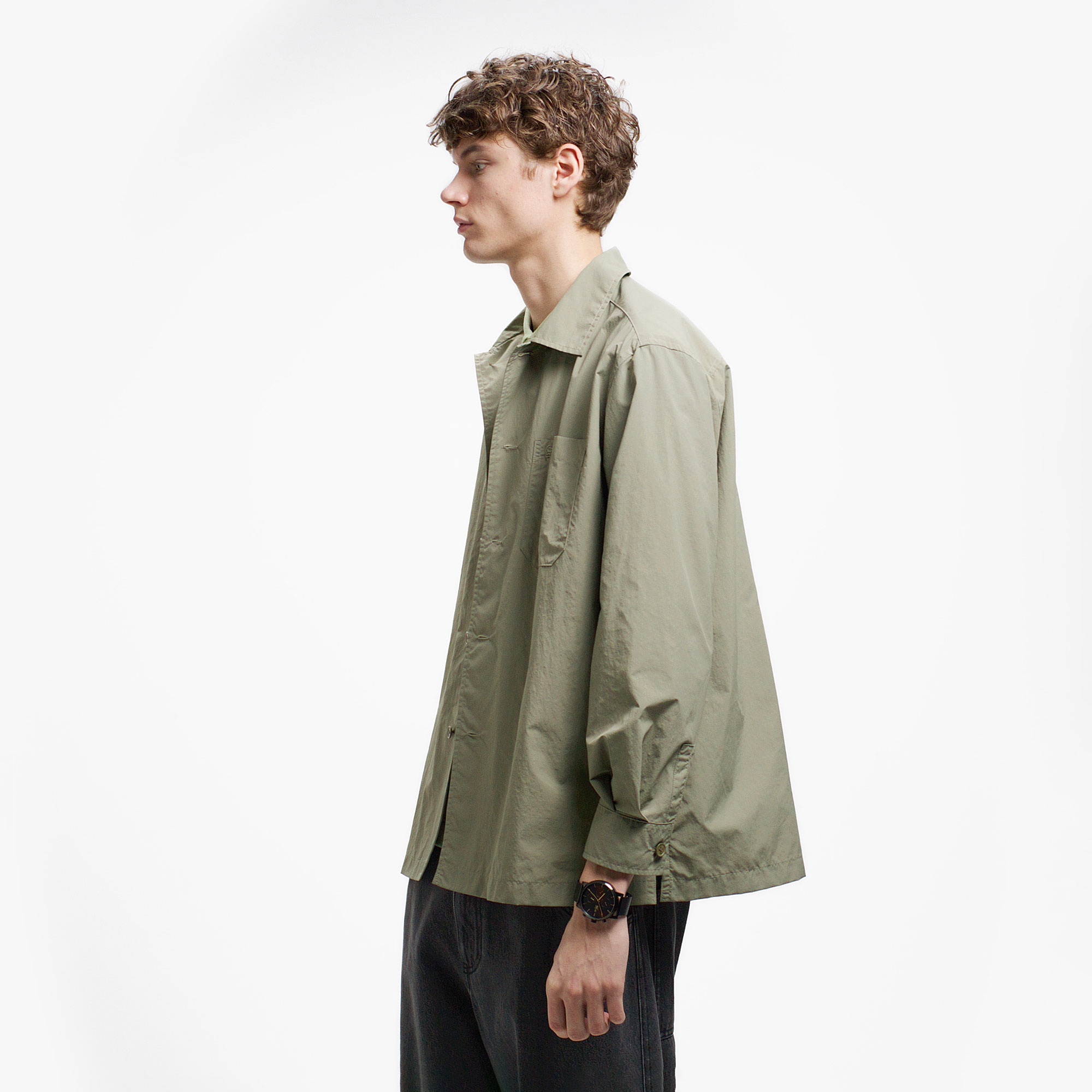 ナイロンリップシャツジャケット