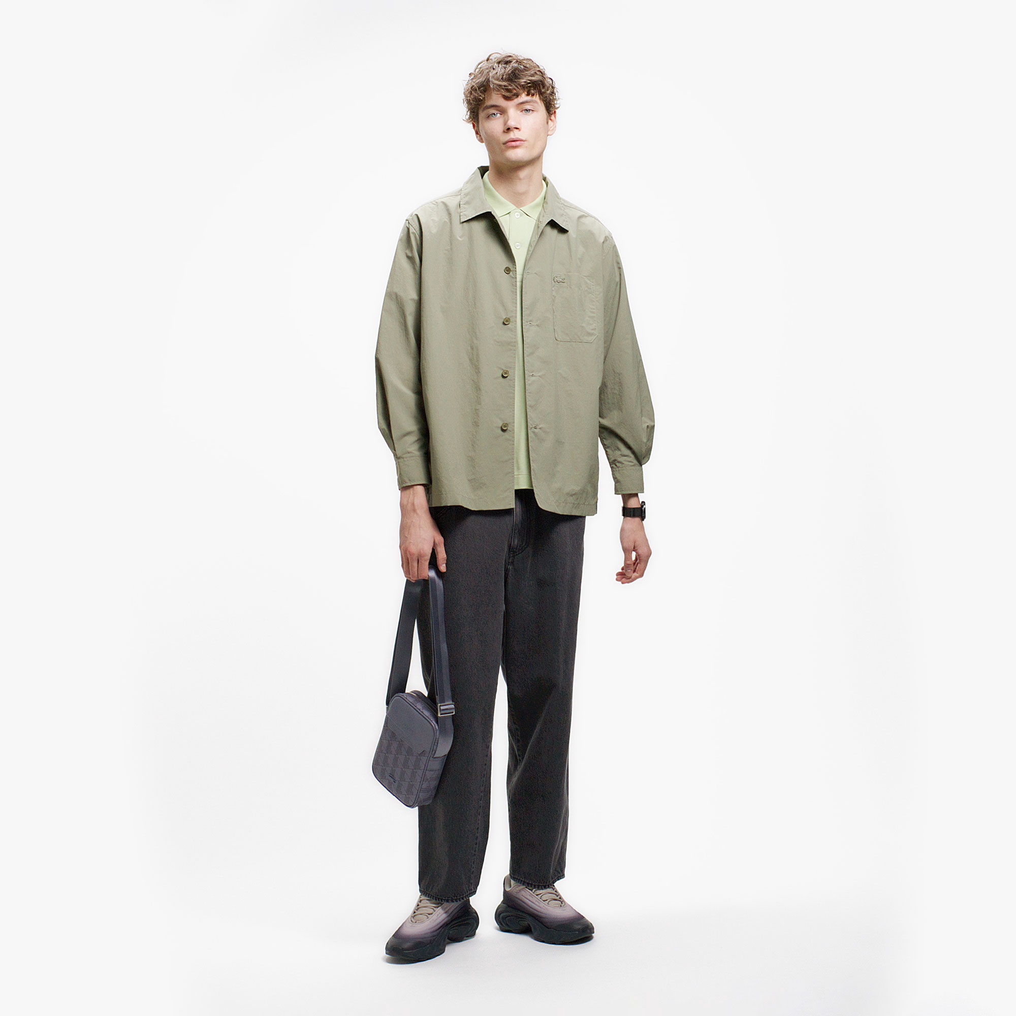 ナイロンリップシャツジャケット