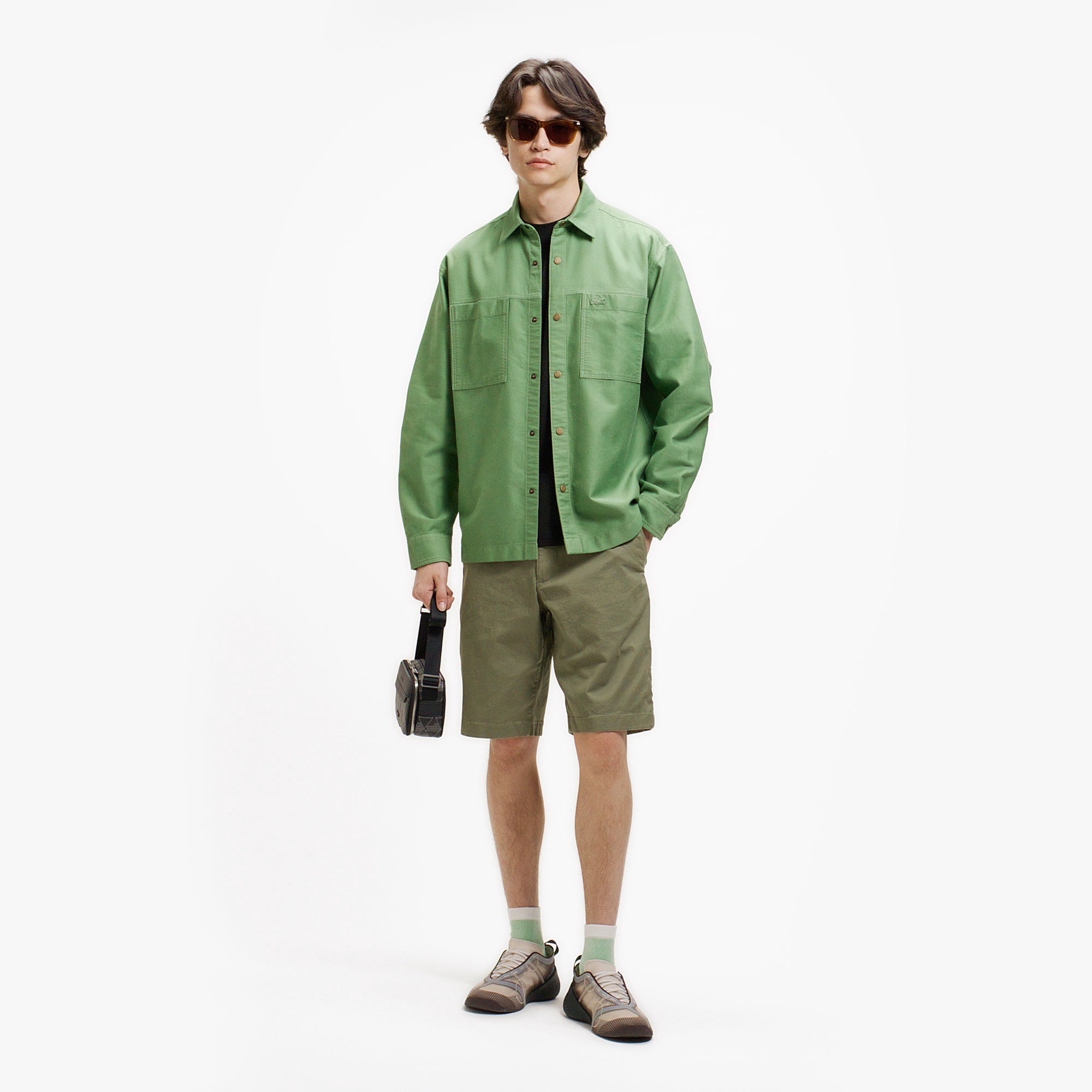 コードレーンシャツジャケット