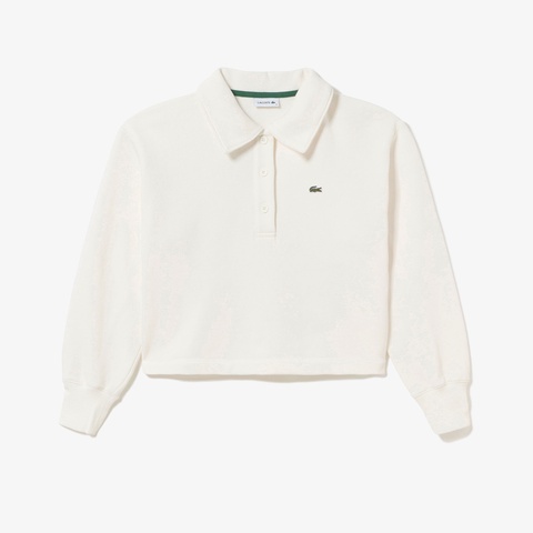 スウェットポロシャツ