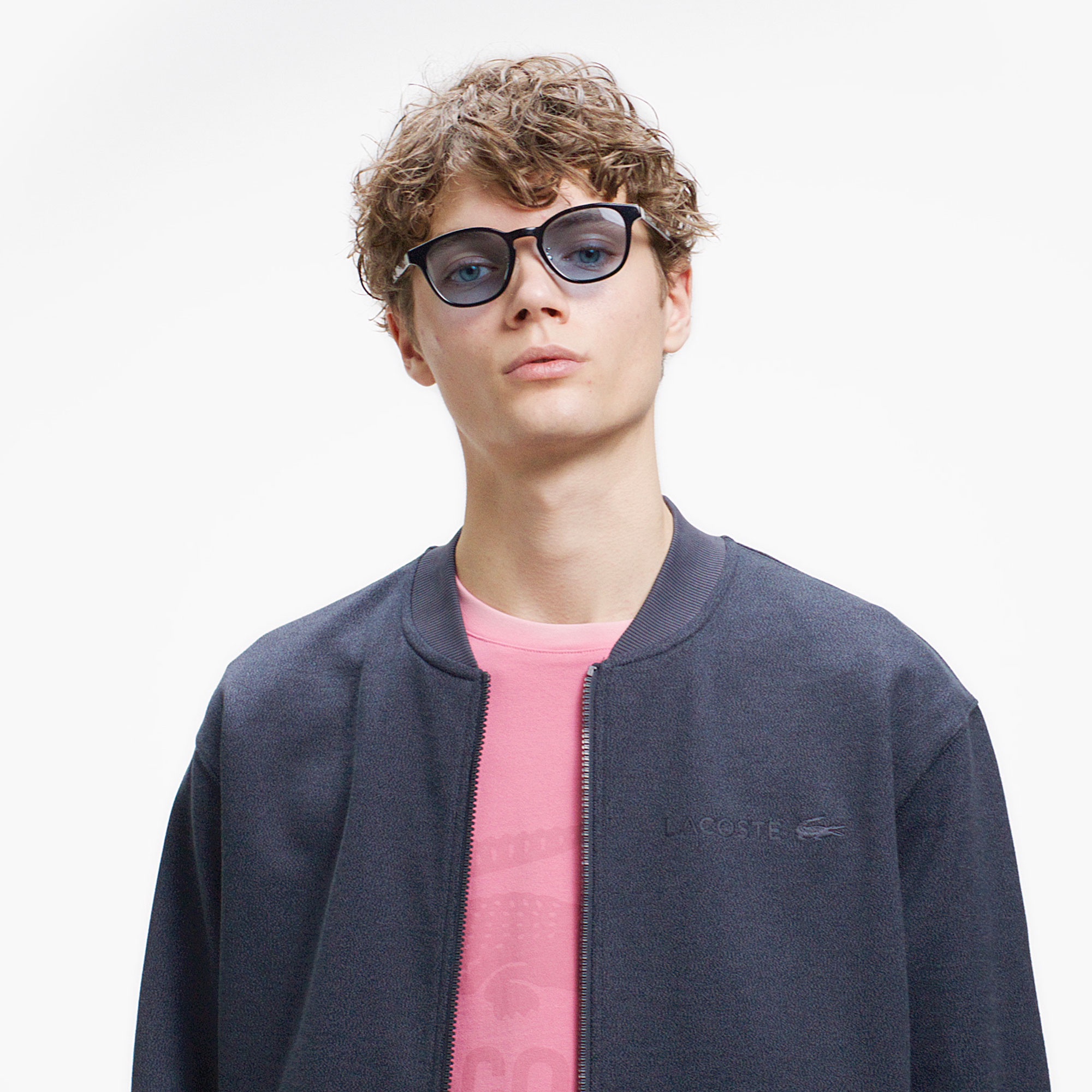 ヘザースウェットブルゾン