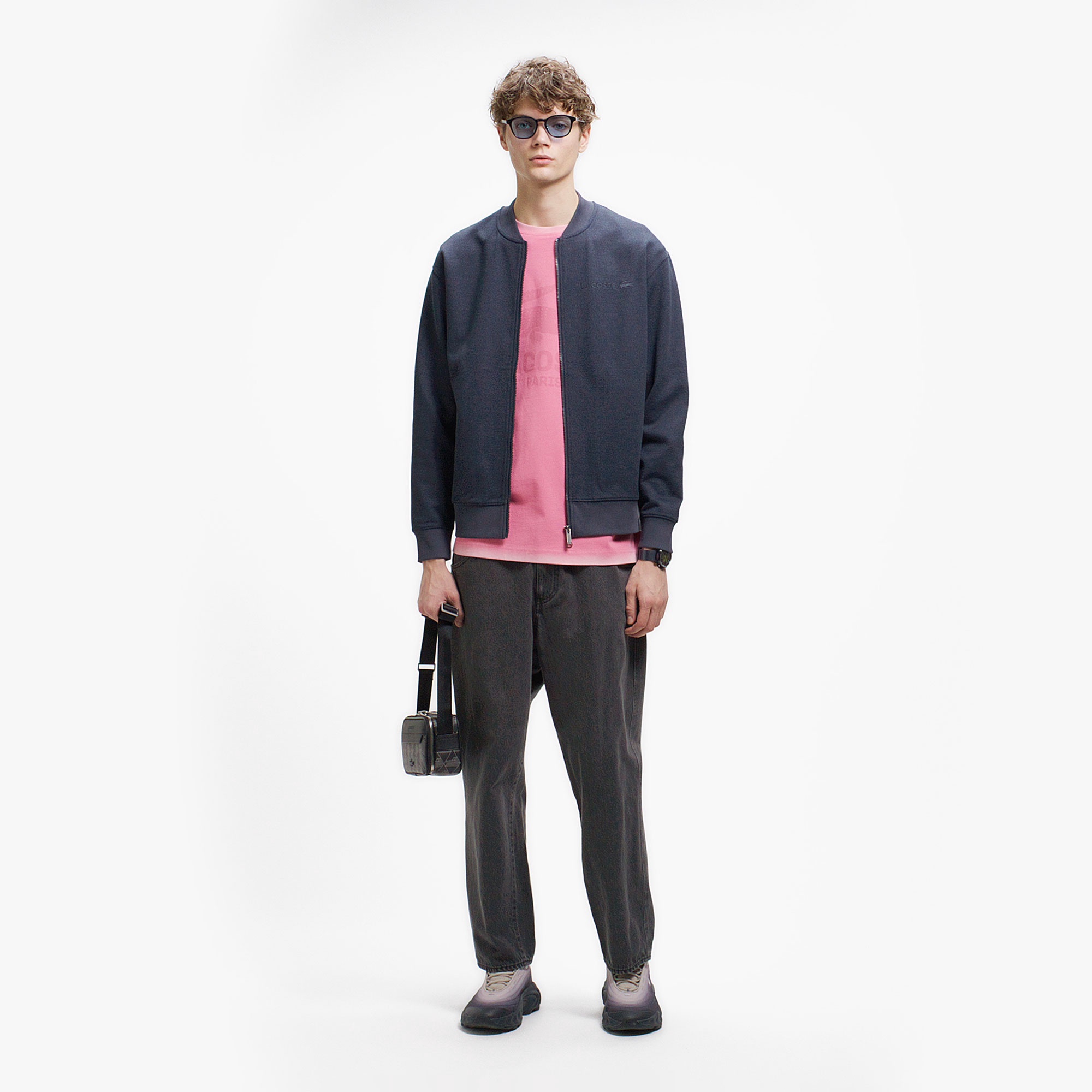 ヘザースウェットブルゾン