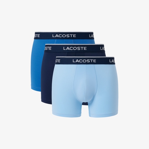 3P ブランドネームロゴウエストバンドマイクロファイバートランクショーツ