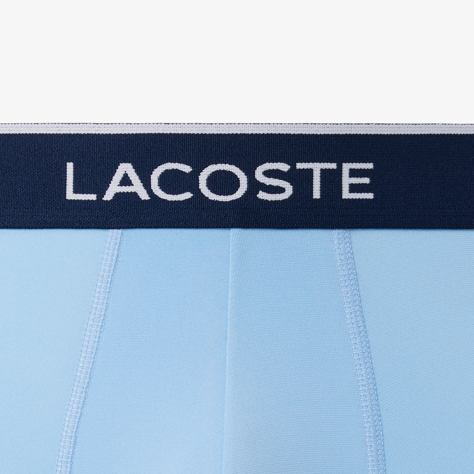 3P ブランドネームロゴウエストバンドマイクロファイバートランクショーツ