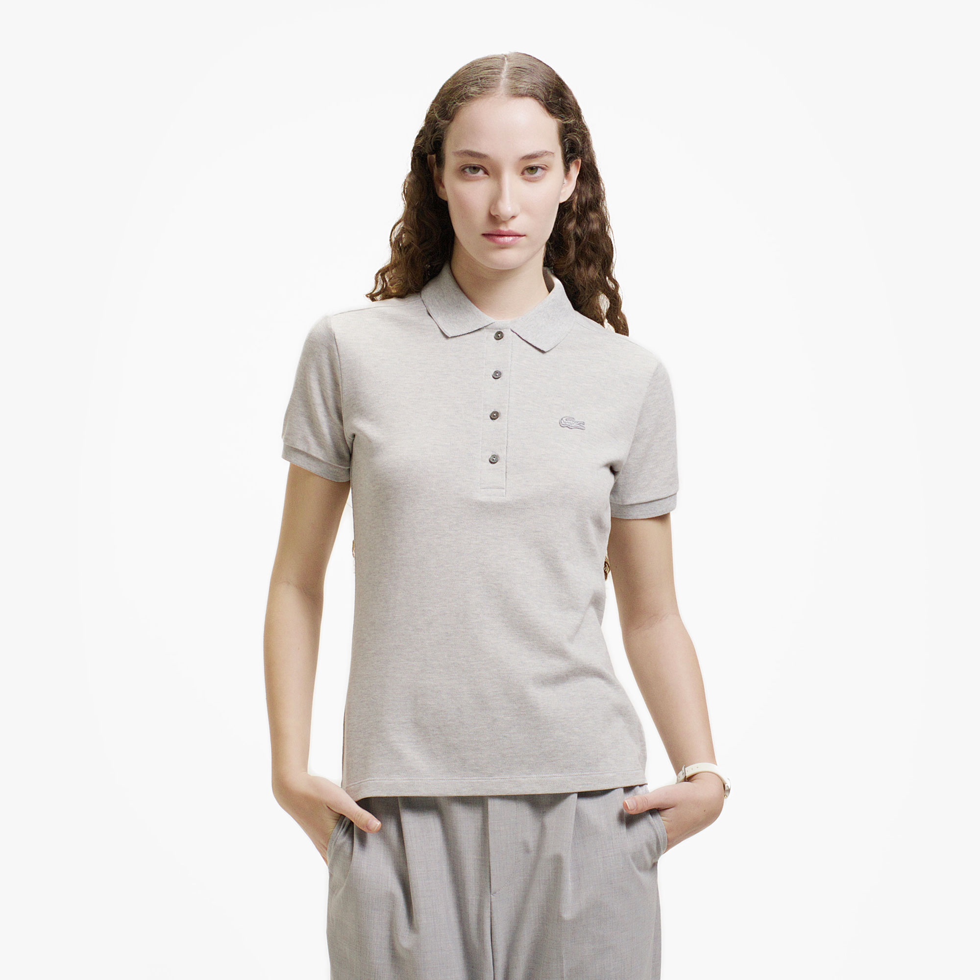 ストレッチコットンピケポロシャツ (半袖)