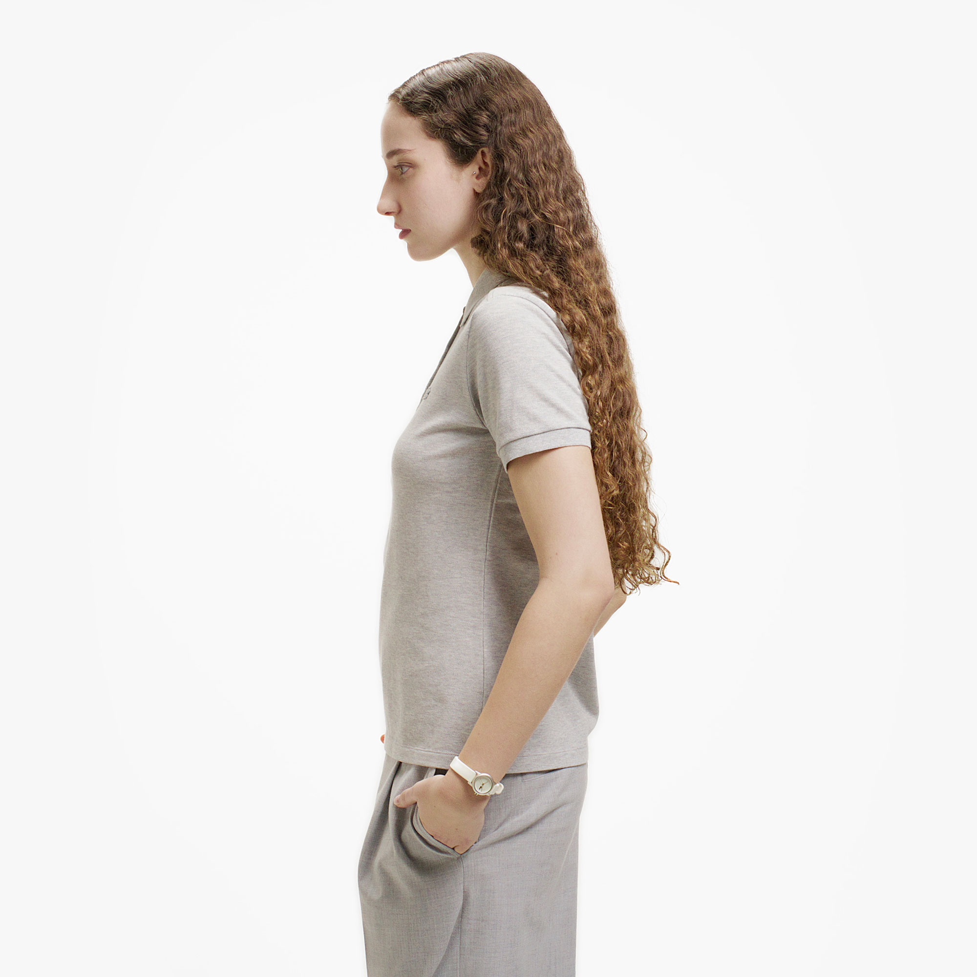 ストレッチコットンピケポロシャツ (半袖)